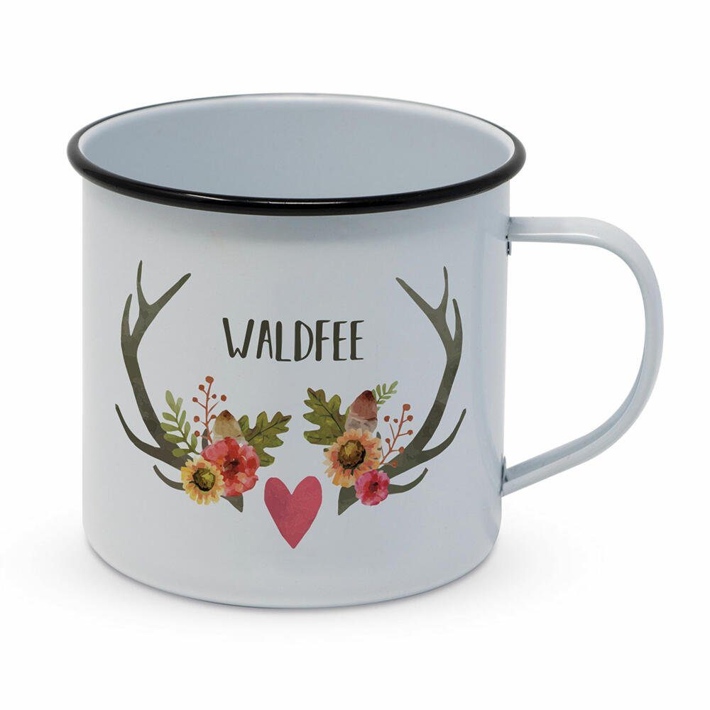PPD Tasse Waldfee Happy Metal Mug 500 ml, Metall