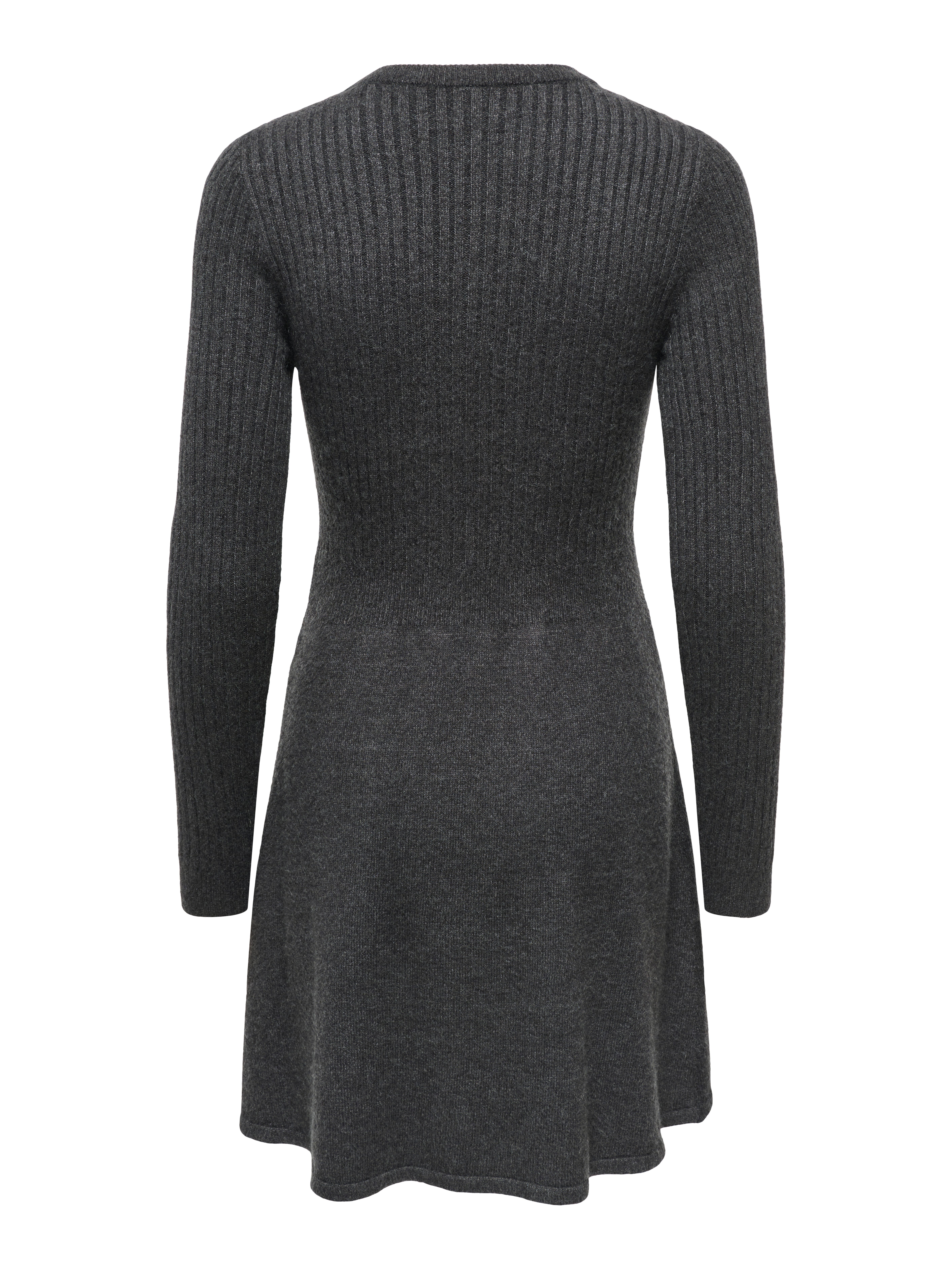 ONLY Strickkleid ONLFIA LS FIT FLARE ONEC DRESS CS KNT Viskosemischung, normal geschnitten – Bild 5 von 5