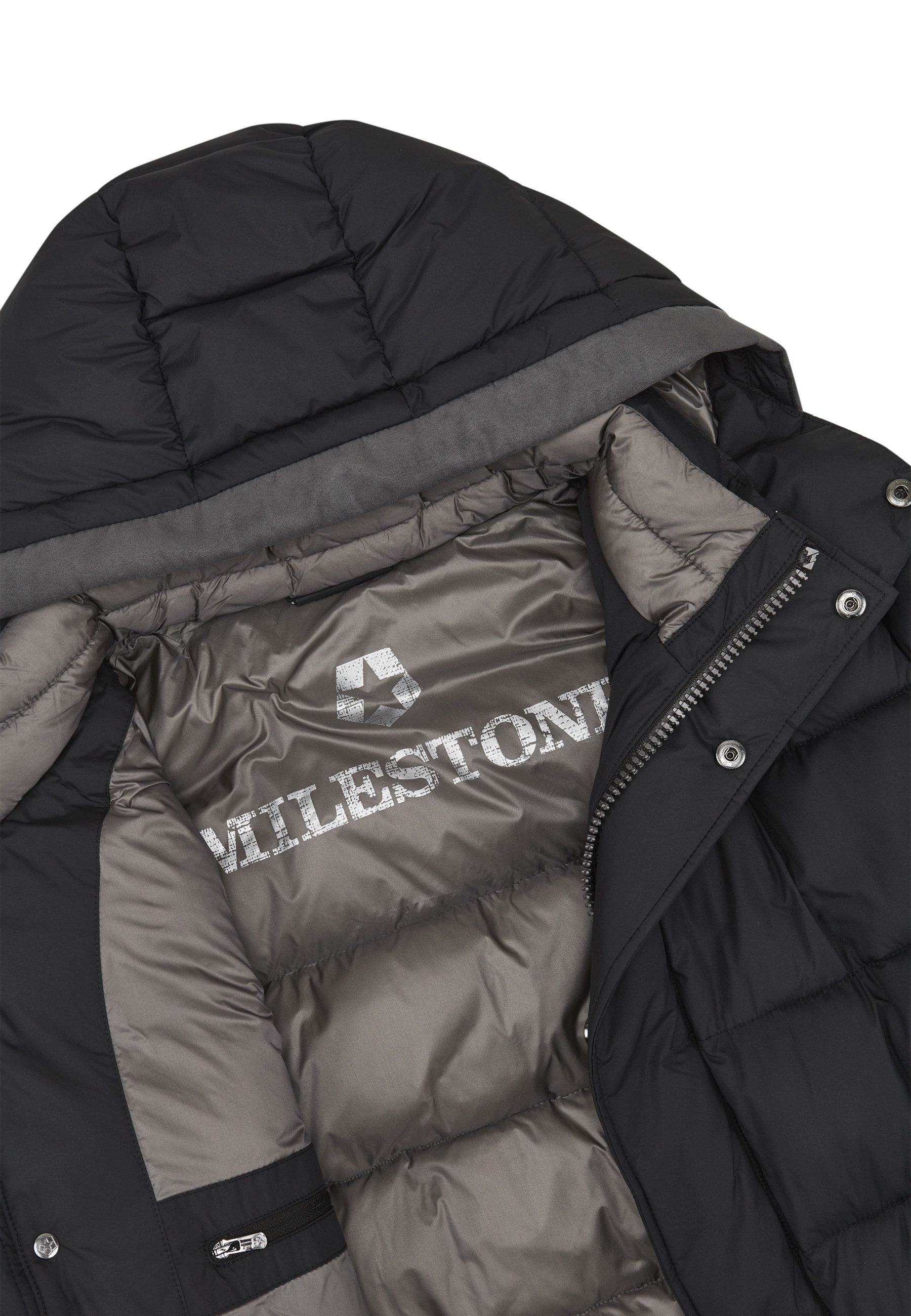 MILESTONE Steppjacke MSBrighton Herren Übergangsjacke Jacke gesteppt lockere Passform