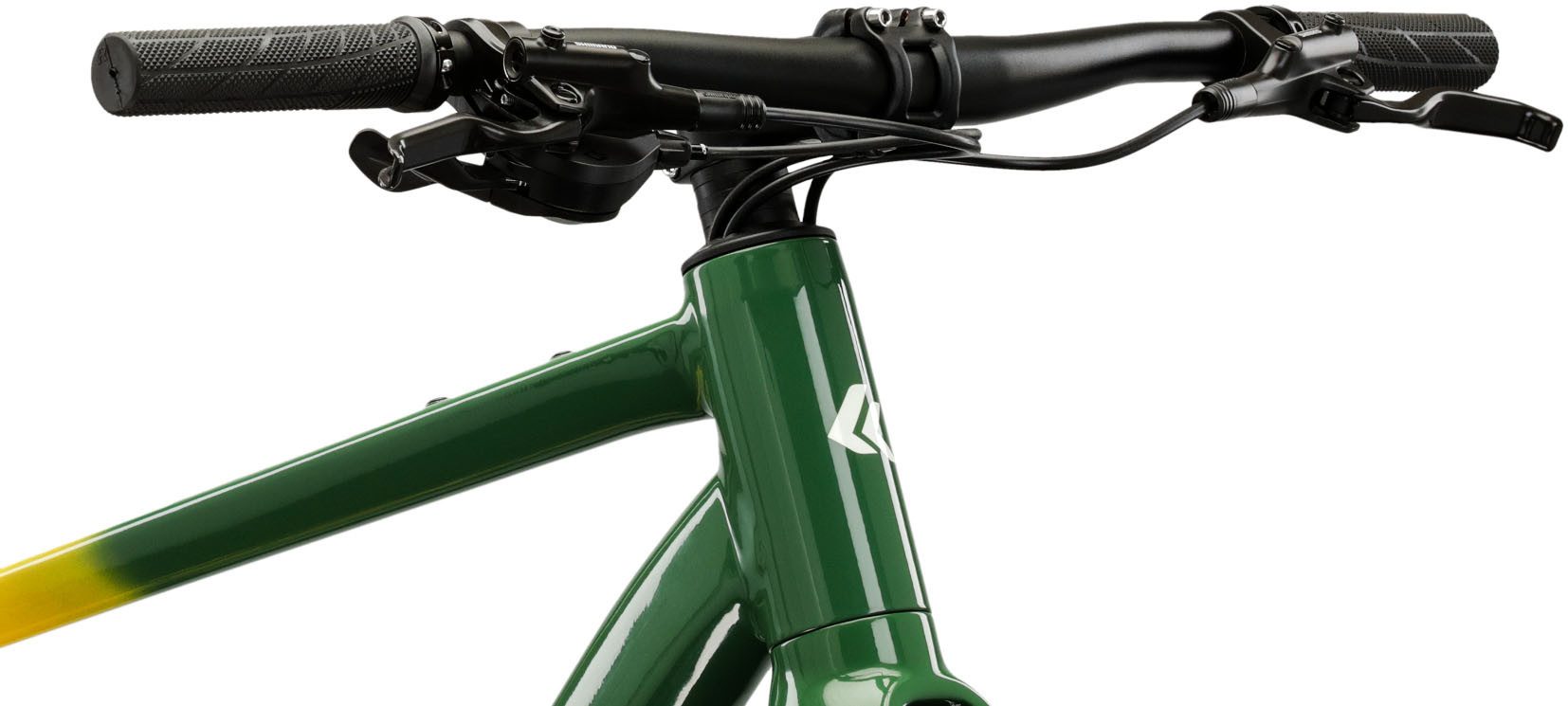 Kross Gravel Bike Esker Flatbar Green 10 Gears, 10-Speed ​​Shimano CUES U6000 Rear Derailleur, Derailleur Gears