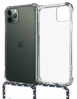 MyGadget Handyhülle Handykette für Apple iPhone 11 Pro Max, mit Handyband zum Umhängen Kordel Schnur Case Schutzhülle