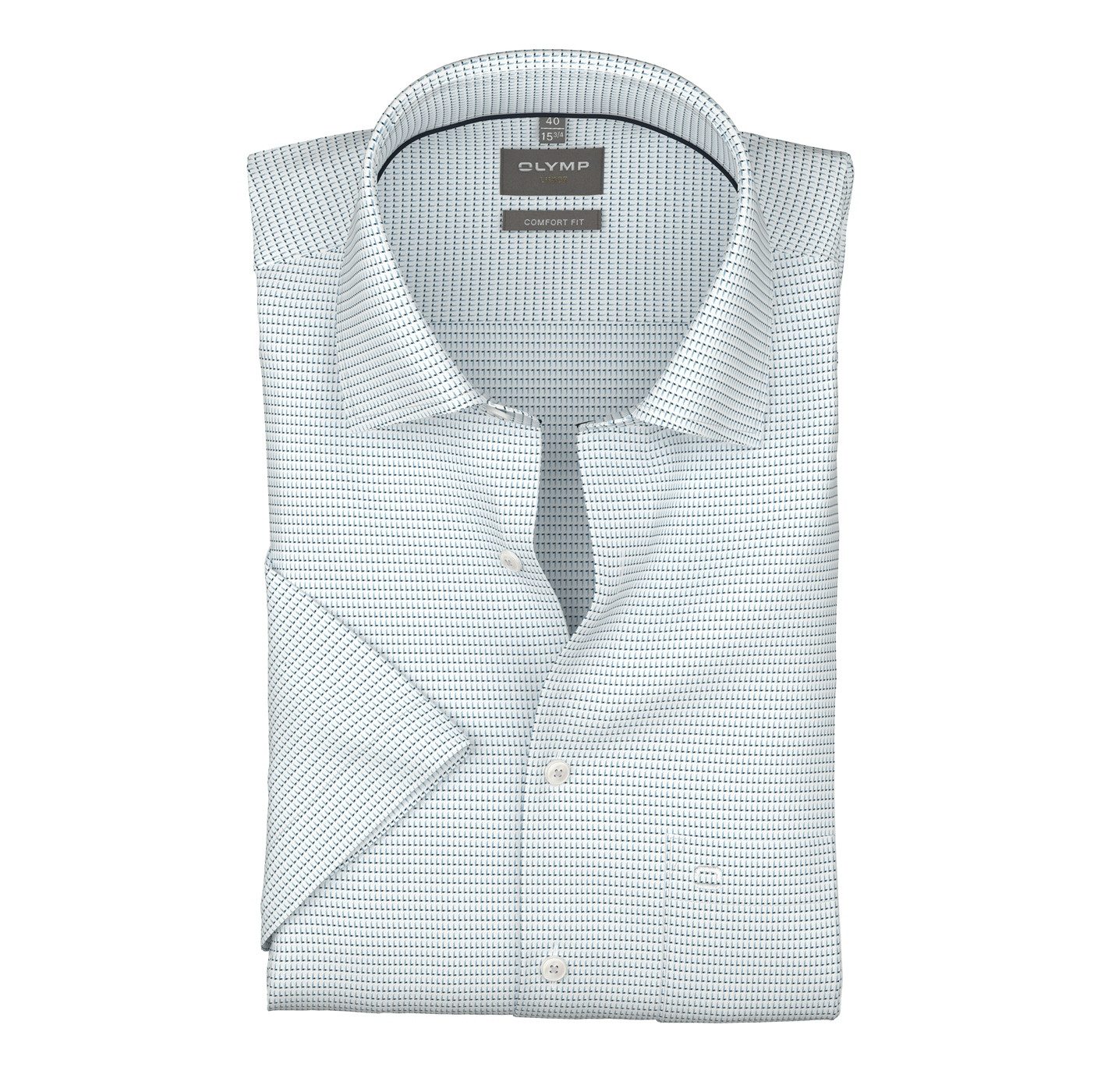 OLYMP Kurzarmhemd Luxor Businesshemd, comfort fit, New-Kentkragen