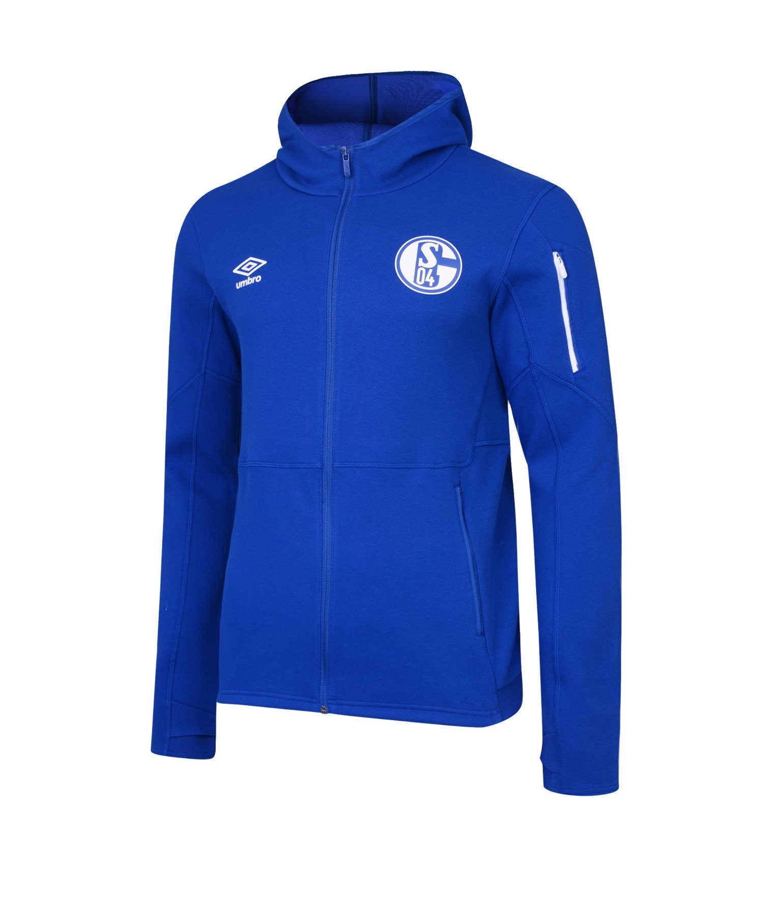 schalke sweat-jacke team blau schalke sweat-jacke team blau