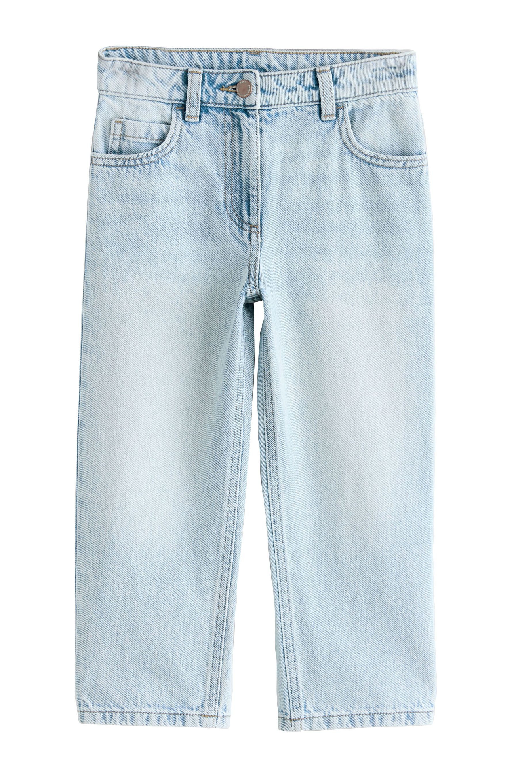 Straight-Jeans Jeans mit geradem Beinschnitt, Straight Fit