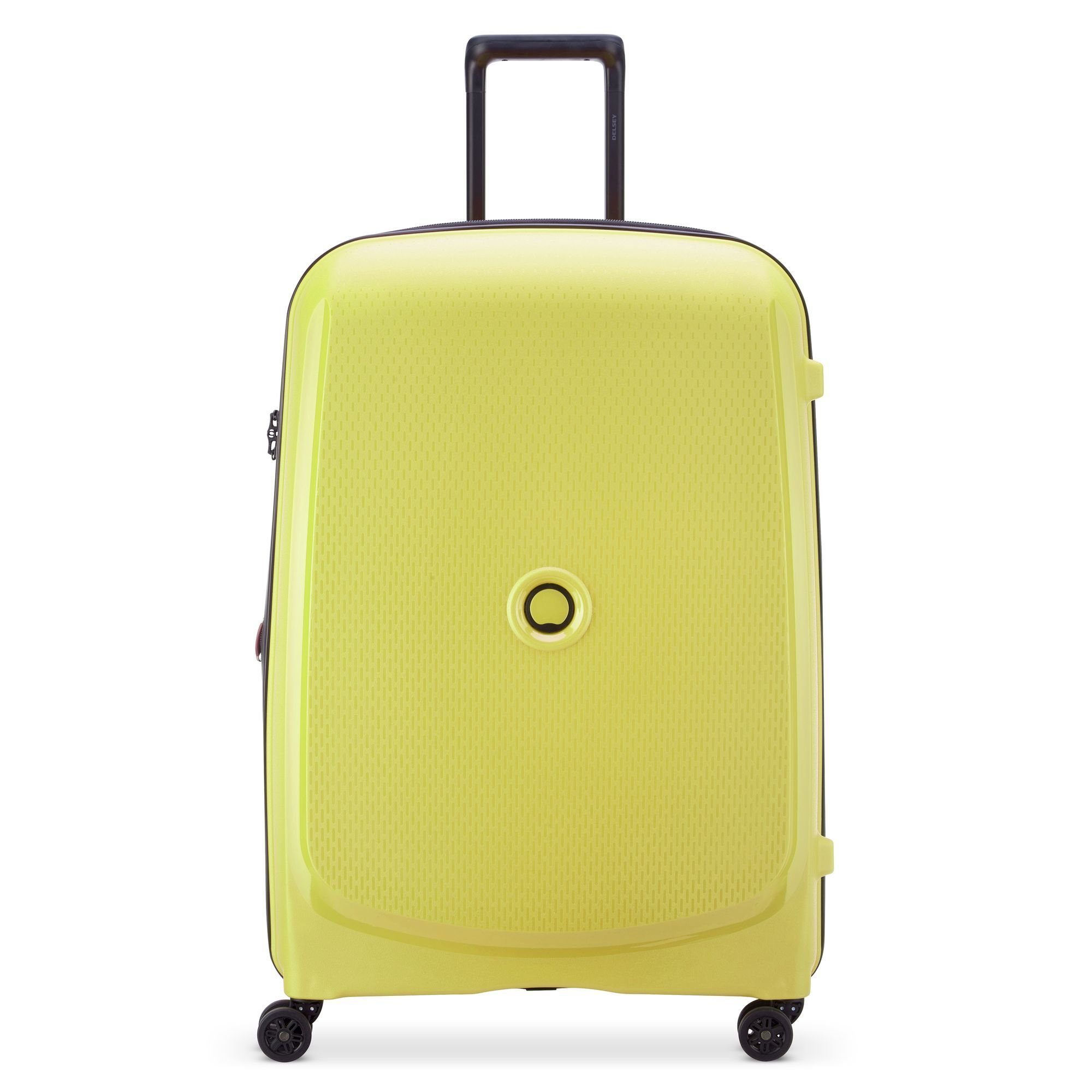 Delsey Hartschalen-Trolley Belmont Plus, 4 Rollen, Polypropylen gruen chartreuse