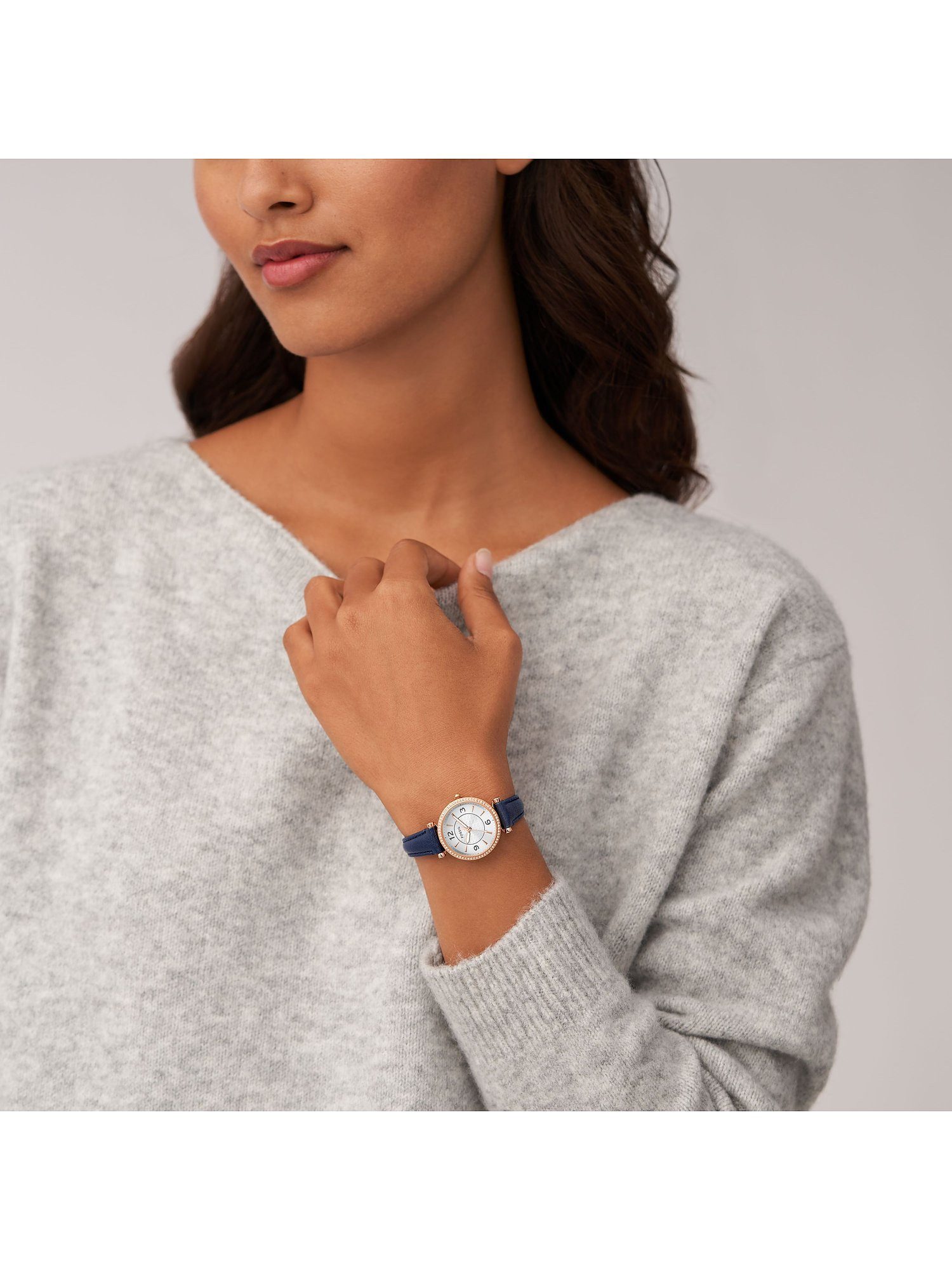 Fossil Quarzuhr Fossil Damen-Uhren Analog Quarz