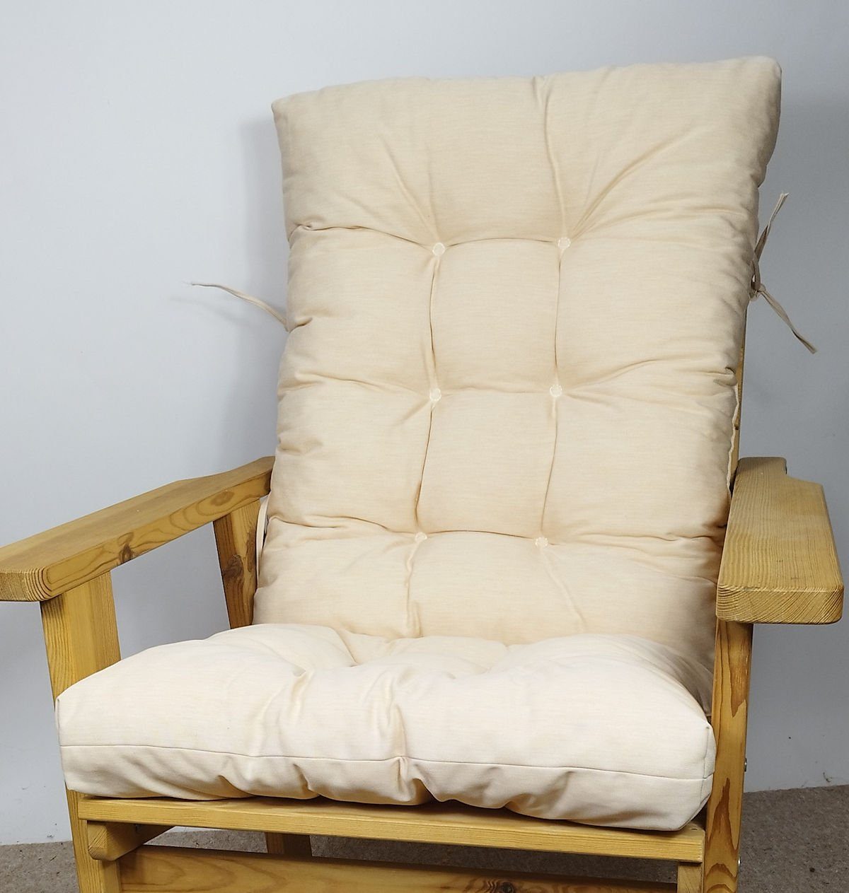 Rattani Hochlehnerauflage Polster Kissen Gartenstuhl Gartenmöbel Sevila Dra günstig online kaufen