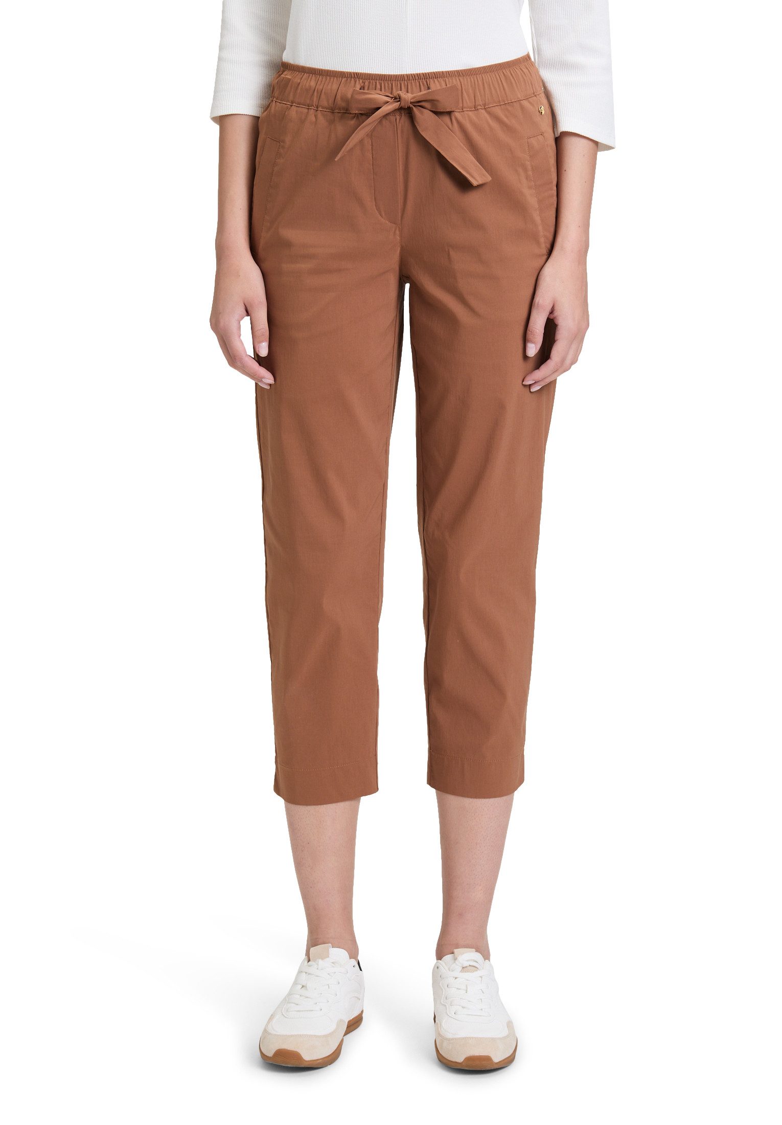 Betty&Co Stoffhose Damen Casual-Hose mit elastischem Bund Material