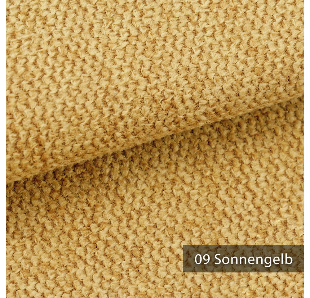 Thumbnail - novely® Stoff MATERA Grob Gewebter Mélange Möbelstoff - UV-Beständiger Polsterstoff, UV-beständig, Robust, Weiche Haptik...