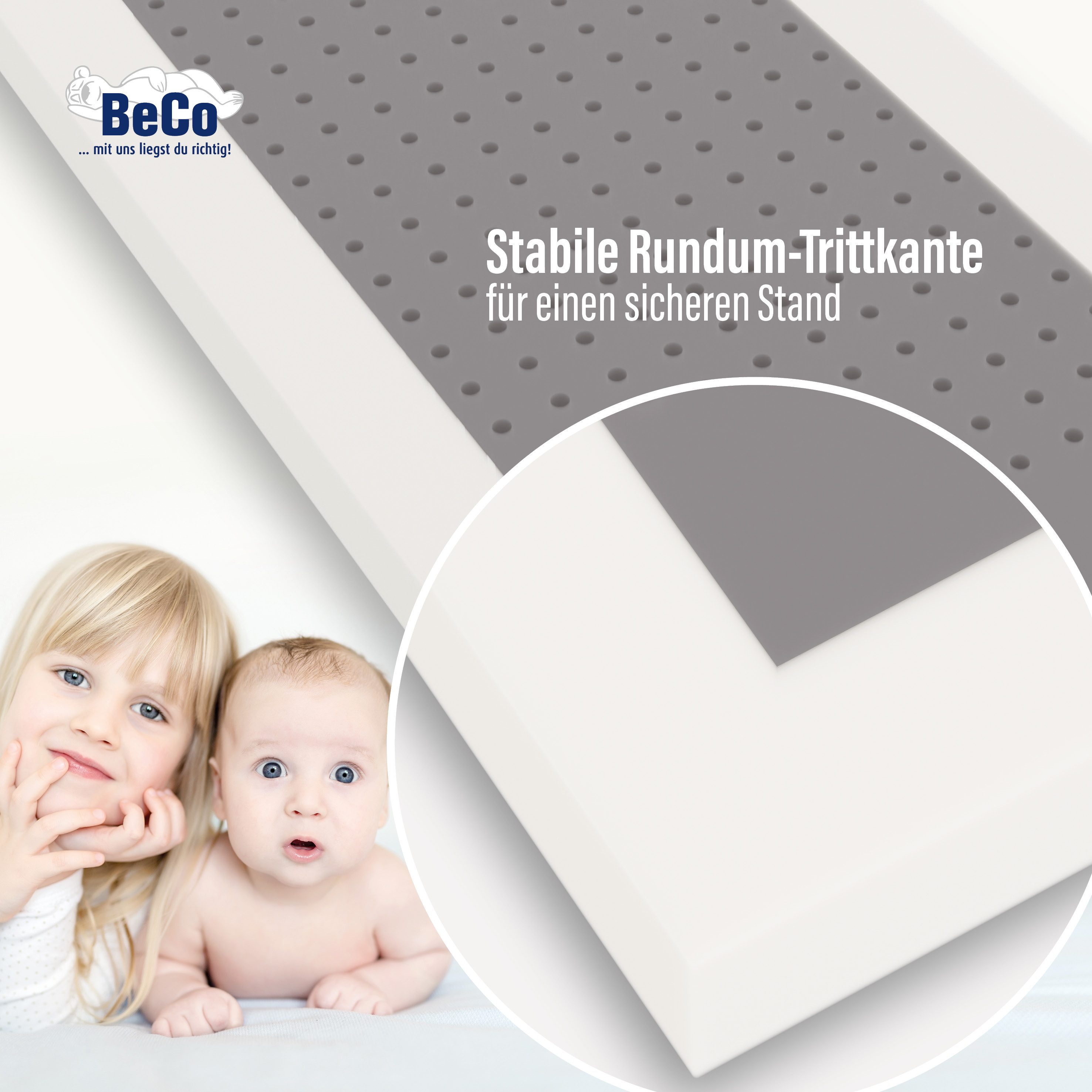 Kindermatratze Kindermatratze BeCo Kaja, ergonomisch, hygienisch und strapazierfähig, Beco, 11 cm hoch, Note GUT (2,2) der Preistipp bei Stiftung Warentest (Ausgabe 09/2024)