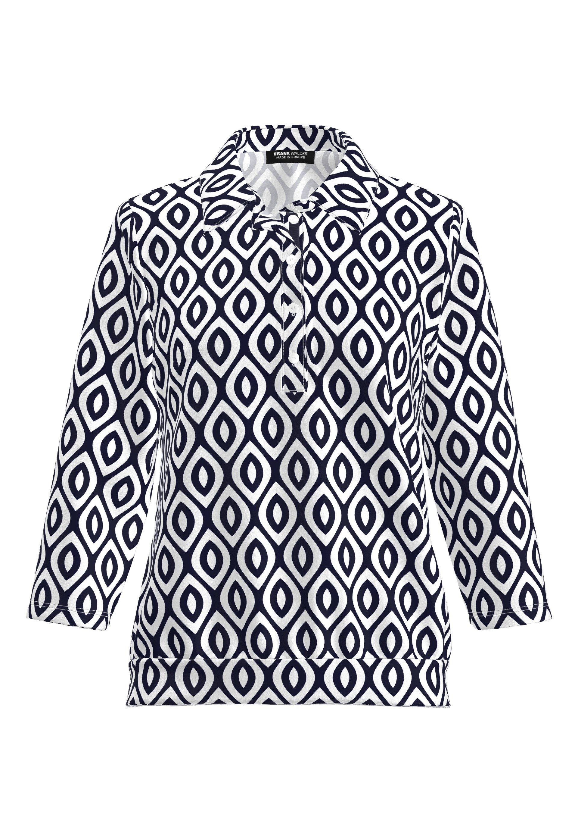 FRANK WALDER 3/4-Arm-Shirt aus Ecovero Viskose günstig online kaufen