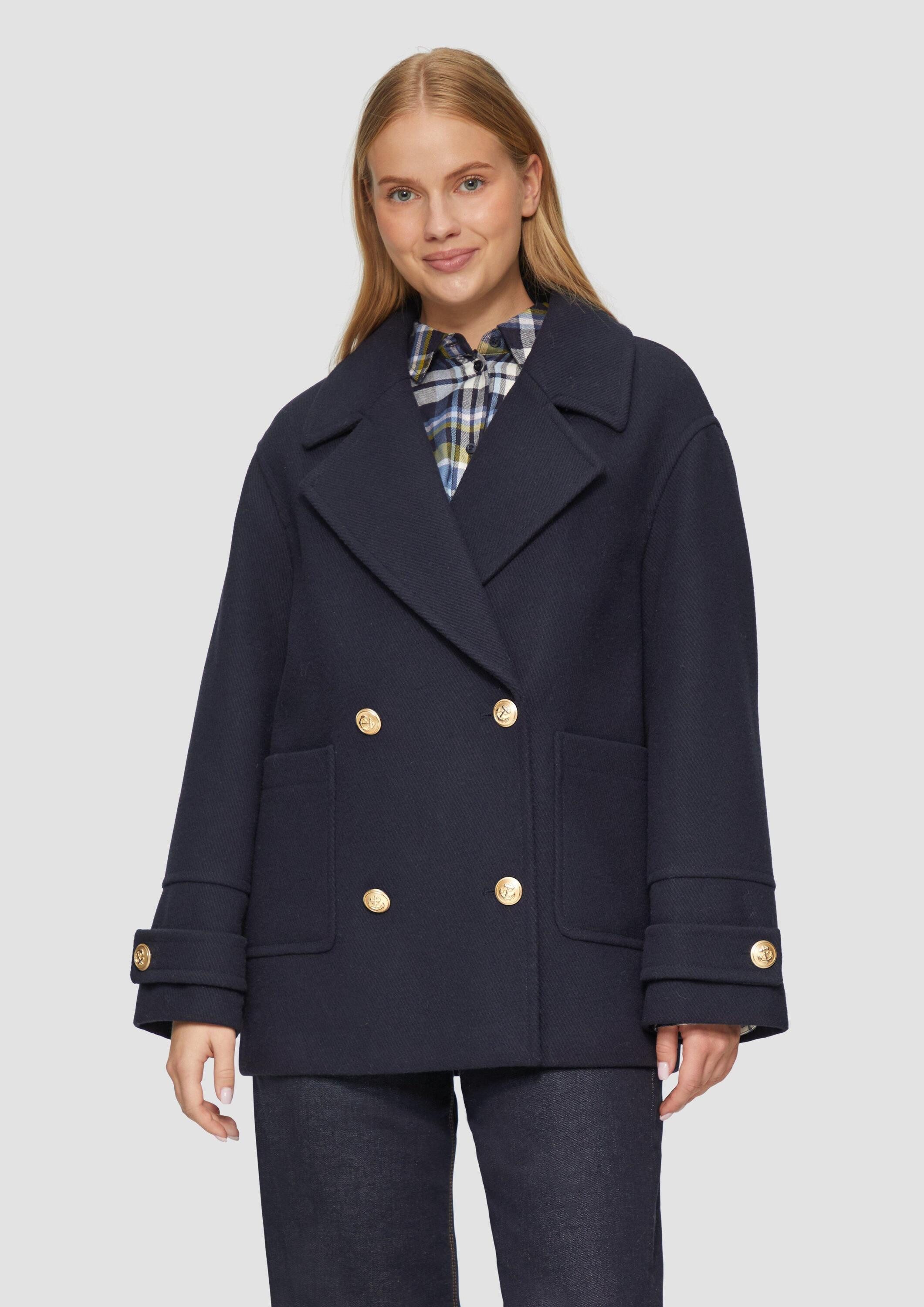 s.Oliver Funktionsjacke Outdoor-Jacke Cabanjacke im Relaxed Fit günstig online kaufen