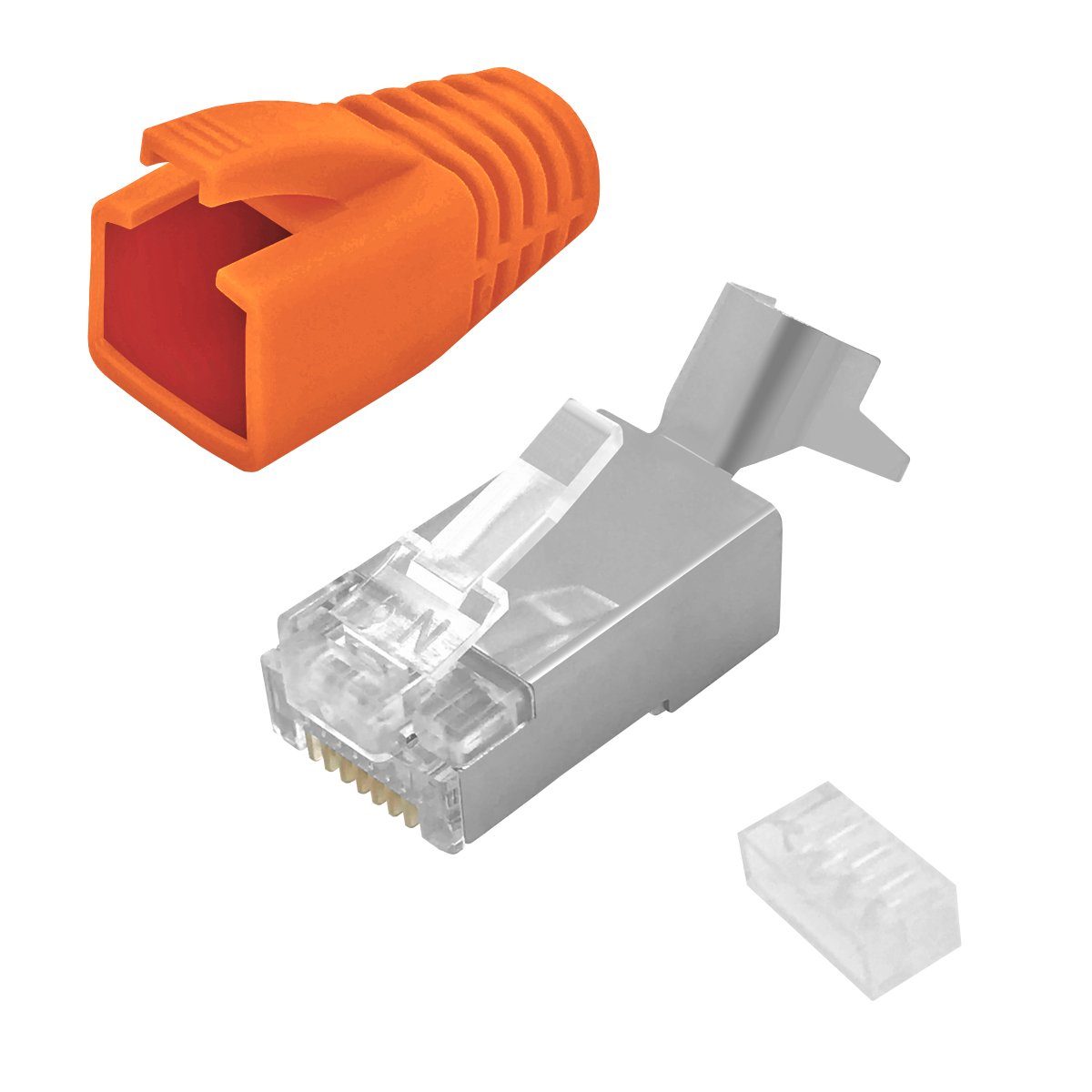 ARLI Netzwerkstecker Netzwerk-Adapter RJ45, Universal