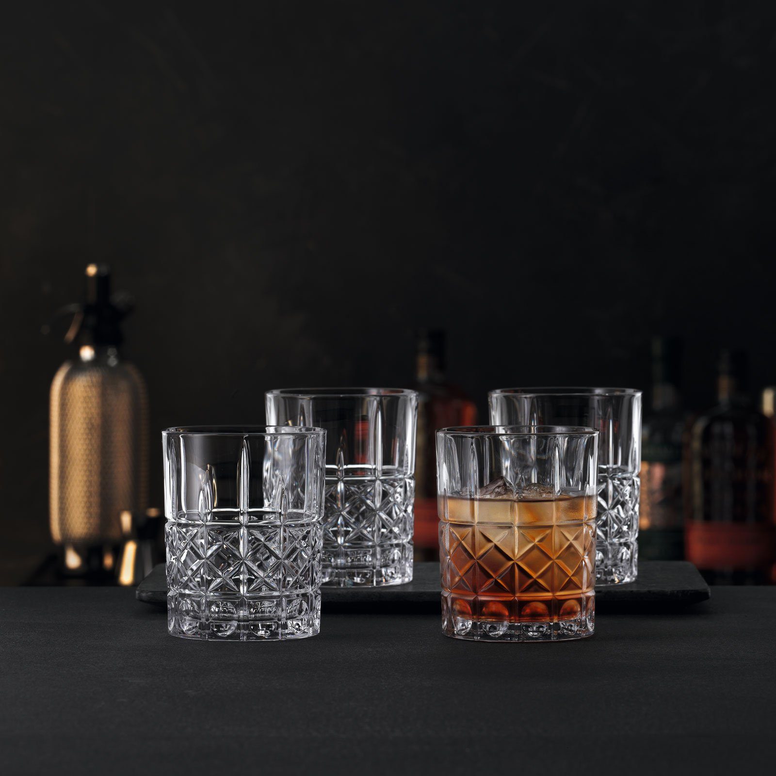 SPIEGELAU Glas Elegance, Kristallglas, Brillant und klar, Erhöhte Bruchfestigkeit