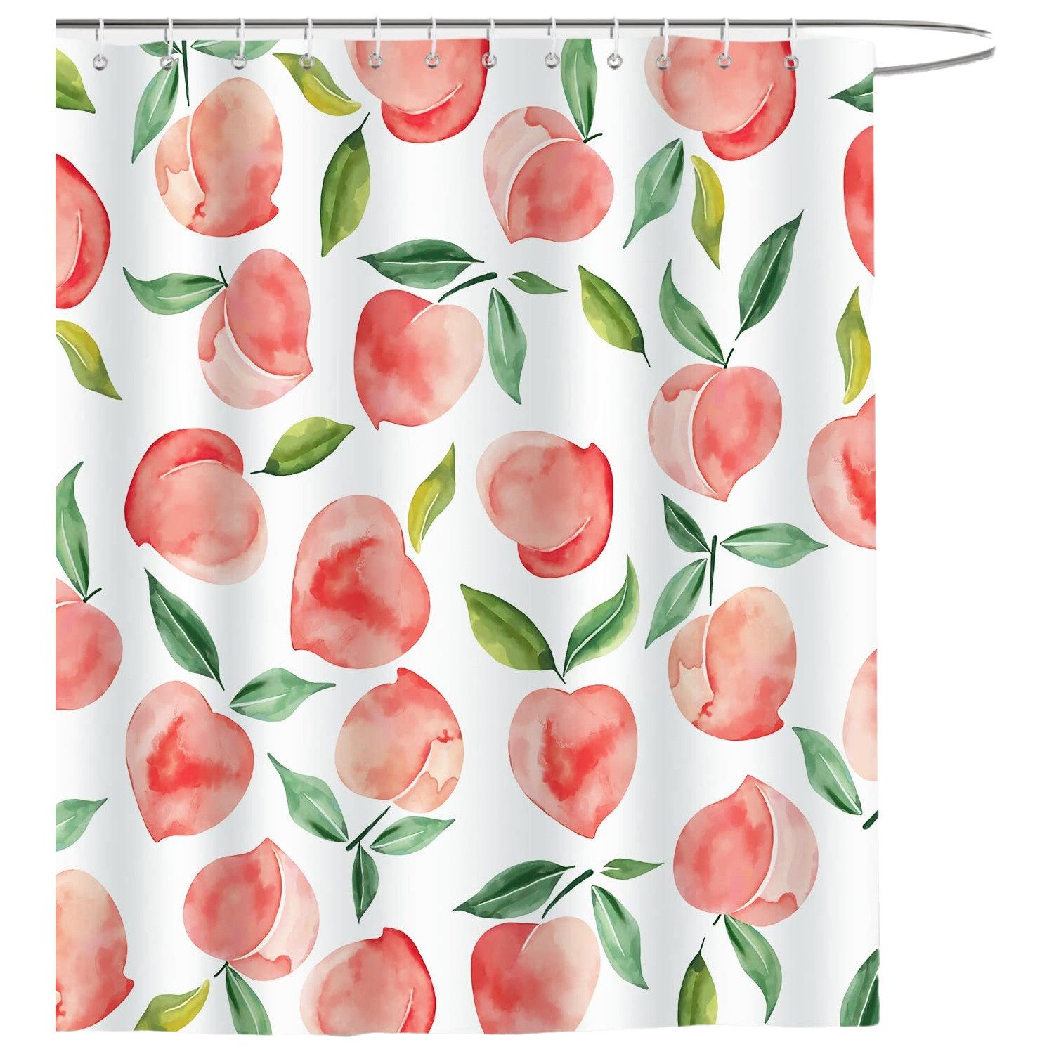 Coonoor Duschvorhang mit Fruchtmuster-Design, Anti-Schimmel, wasserdichtes günstig online kaufen