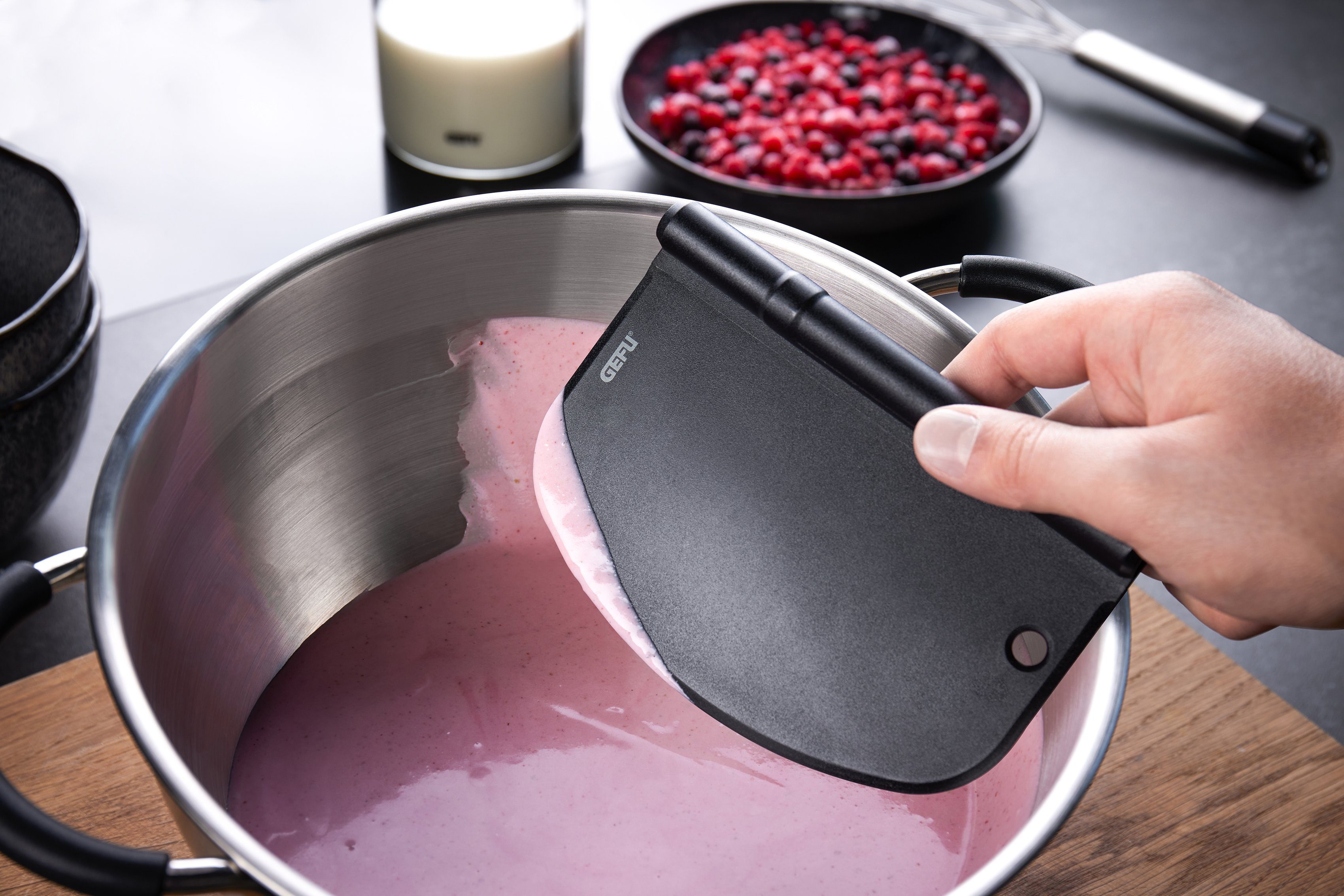 GEFU Teigspachtel DUTTO, Zwei in Eins, spülmaschinengeeignet