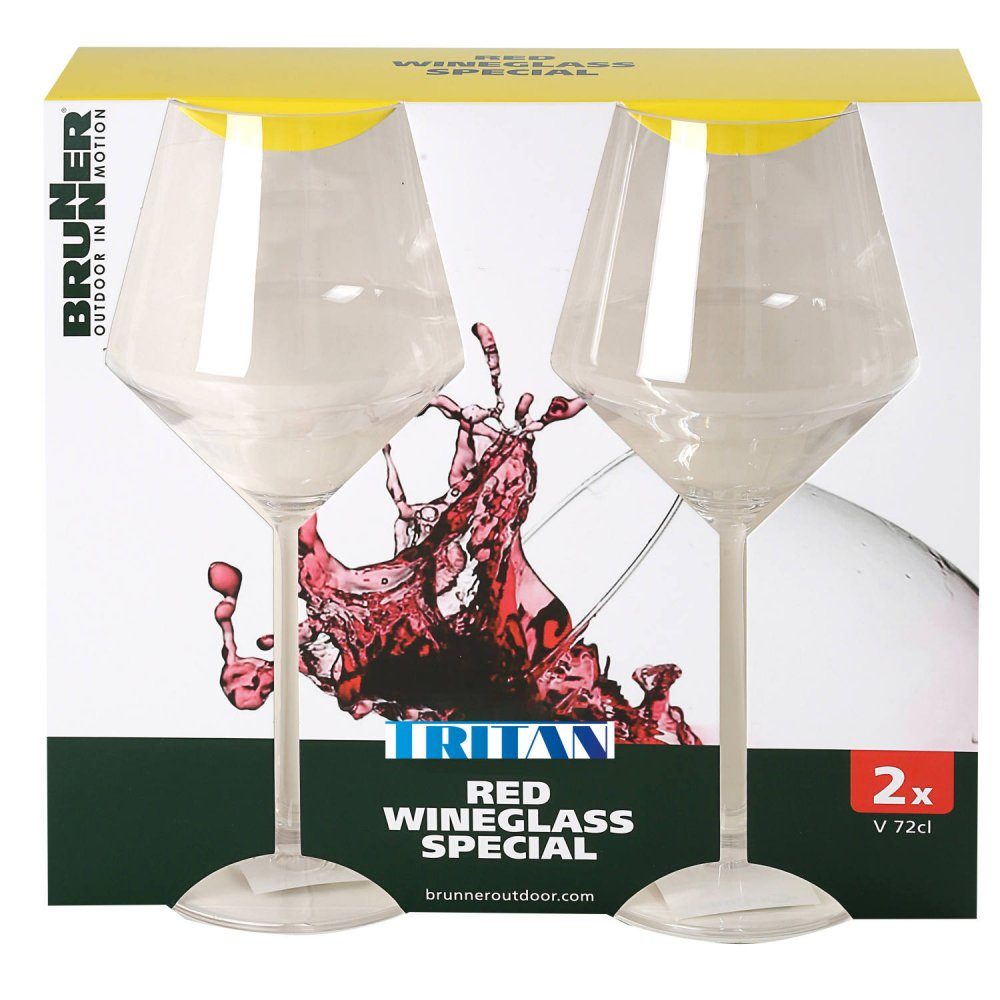 BRUNNER Wineglass Red Geschirr-Set Set Tritan Single Riserva,