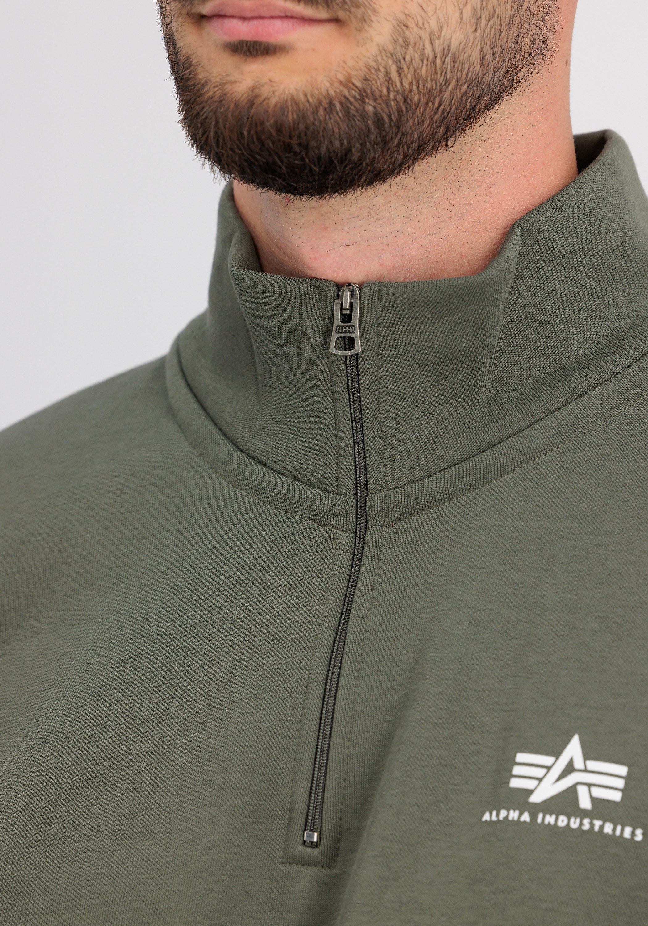 Alpha Industries Sweater Half Zip Sweatshirt SL