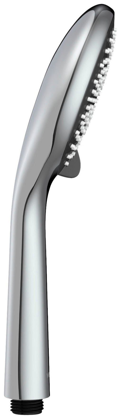 WENKO Handbrause Watersaving, Ø 11 cm, Bis zu 40% Wasser Ersparnis