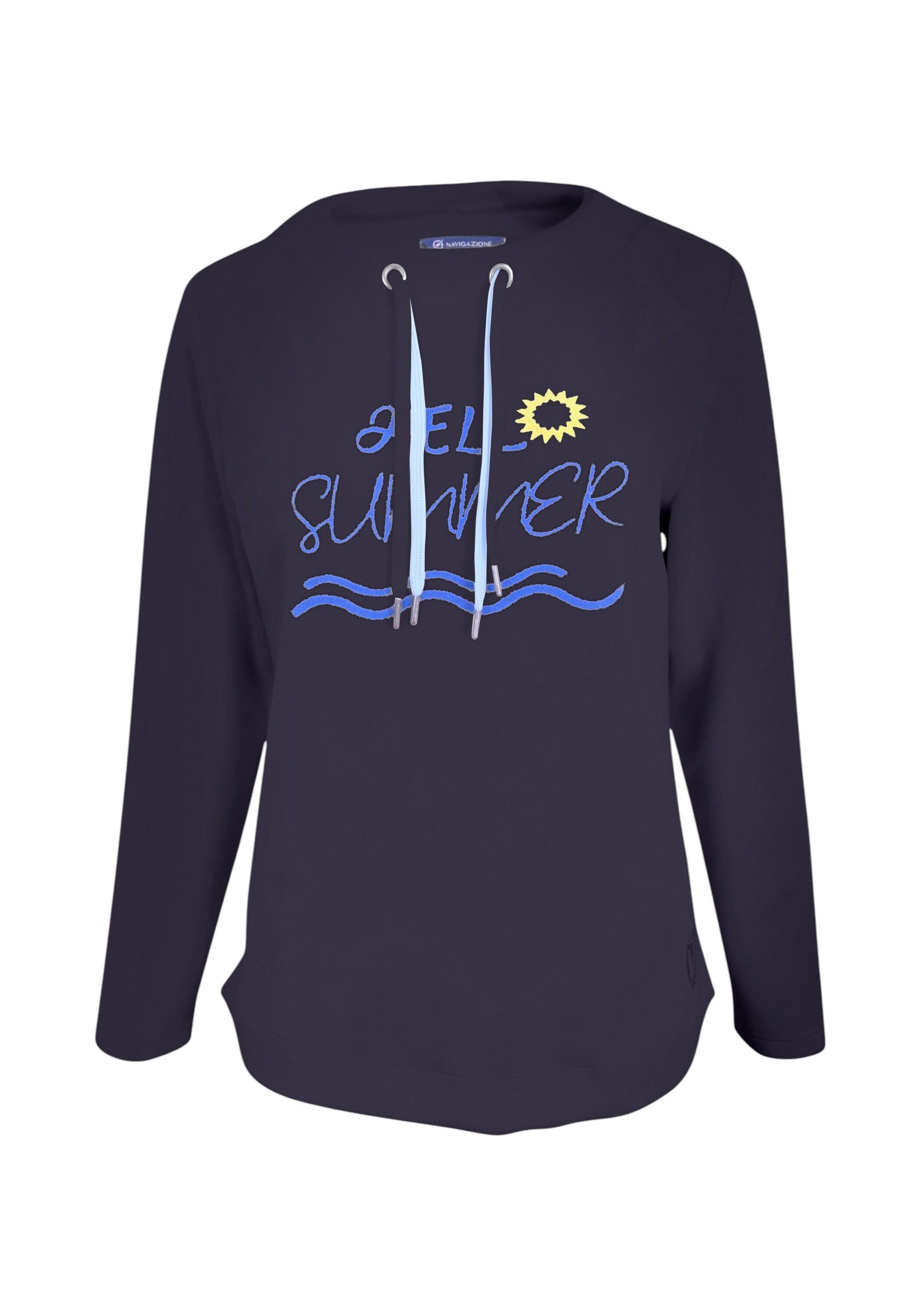 NAVIGAZIONE Sweatshirt (1-tlg) hoher Tragekomfort