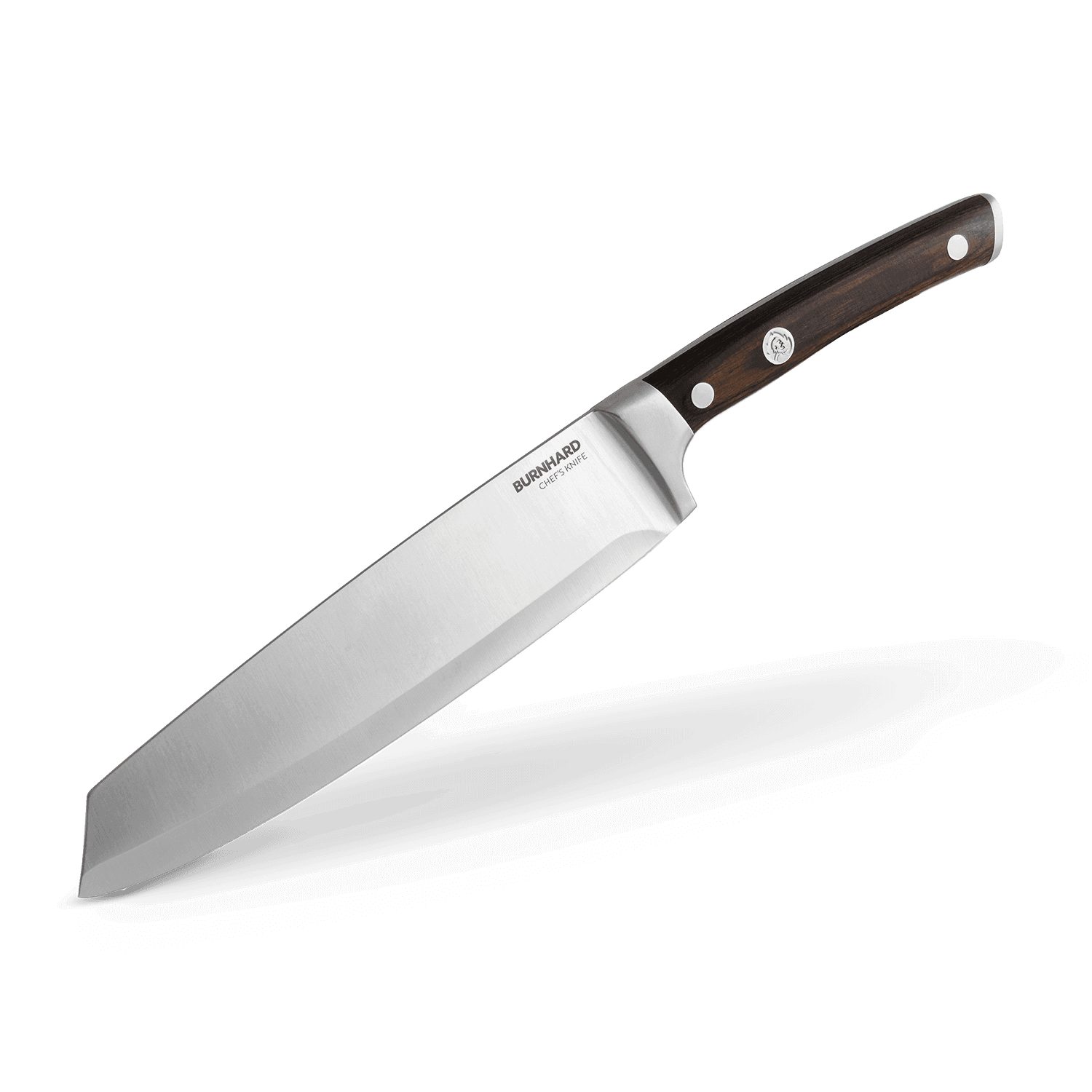 BURNHARD® Steakmesser RAGNAR, Küchenmesser, inkl. Leder-Messerscheide (1 Stück), inkl. Messerscheide aus Leder, Küchenmesser