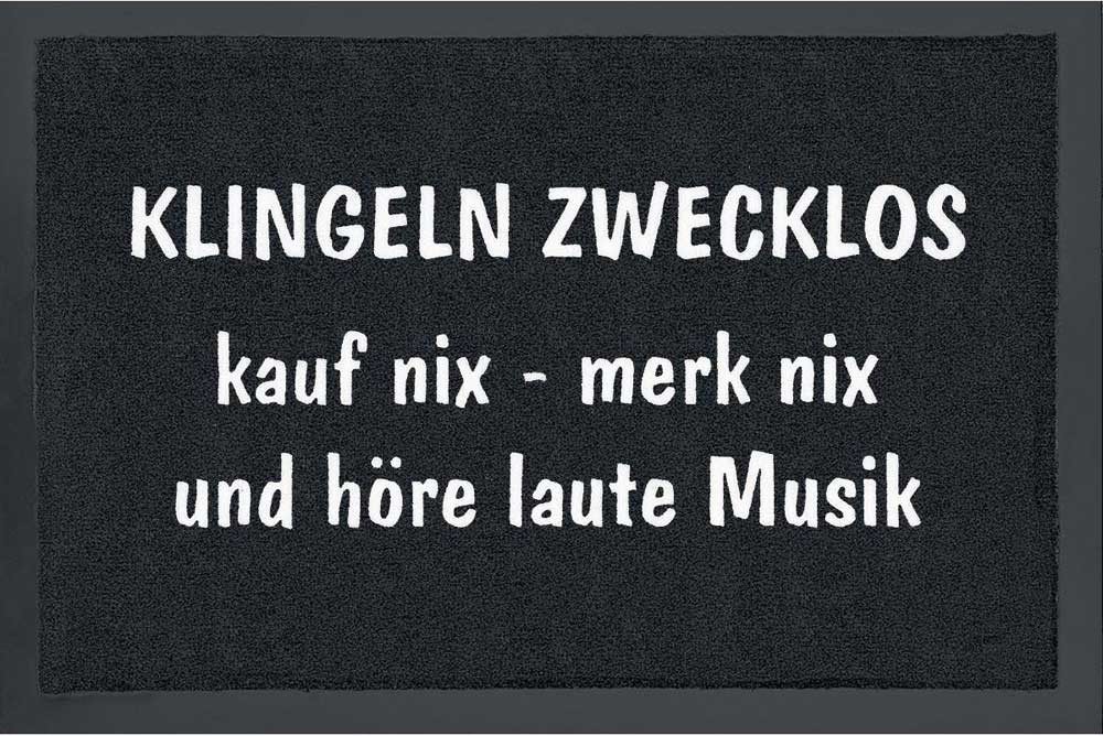 Fußmatte Fußmatte - Klingeln zwecklos