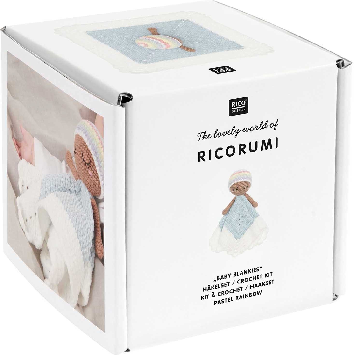 Rico Design Kreativset Ricorumi Häkelset 'Baby Blankies'