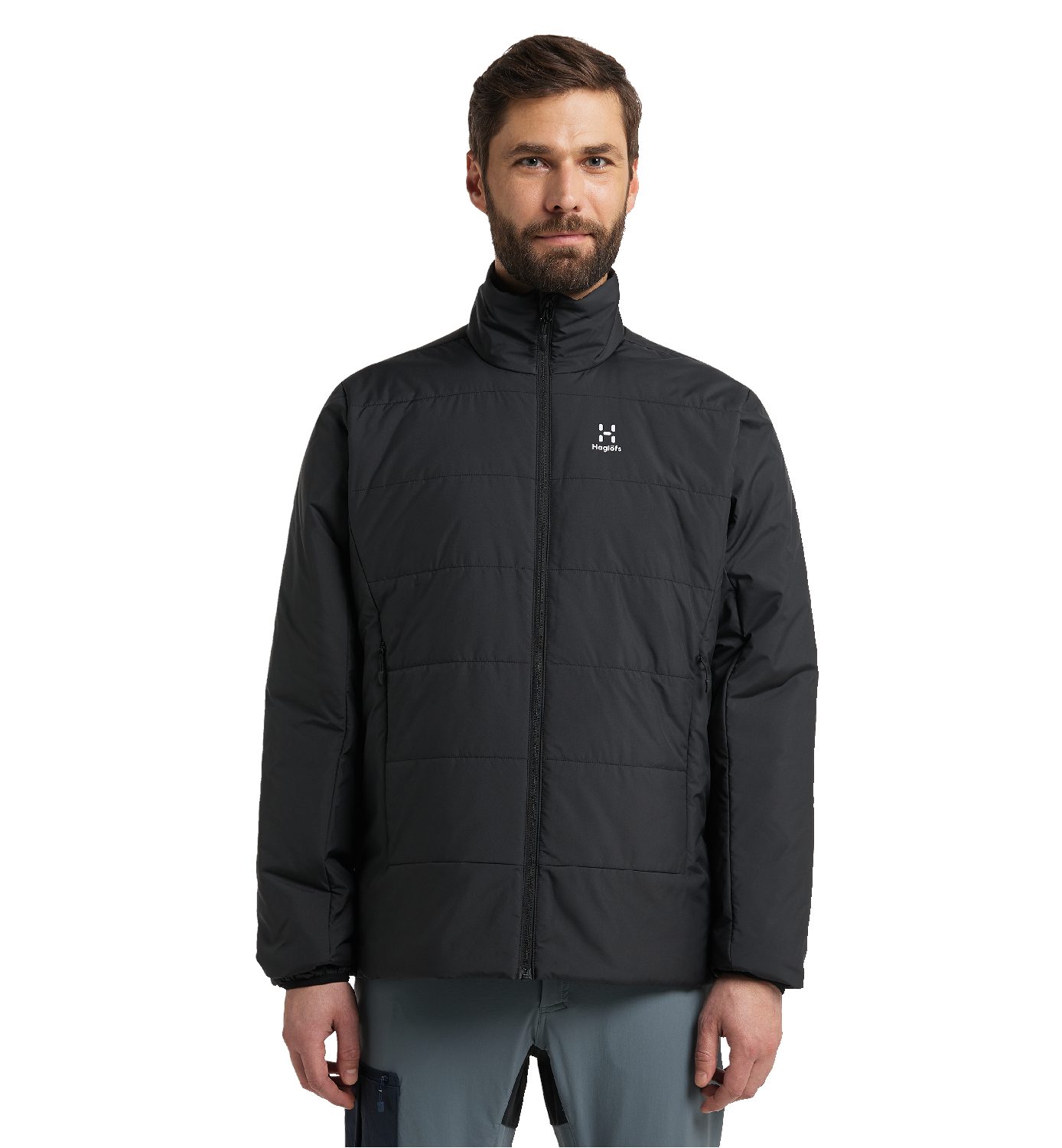 Haglöfs Winterjacke Haglöfs Herren Mimic Silver Isolationsjacke