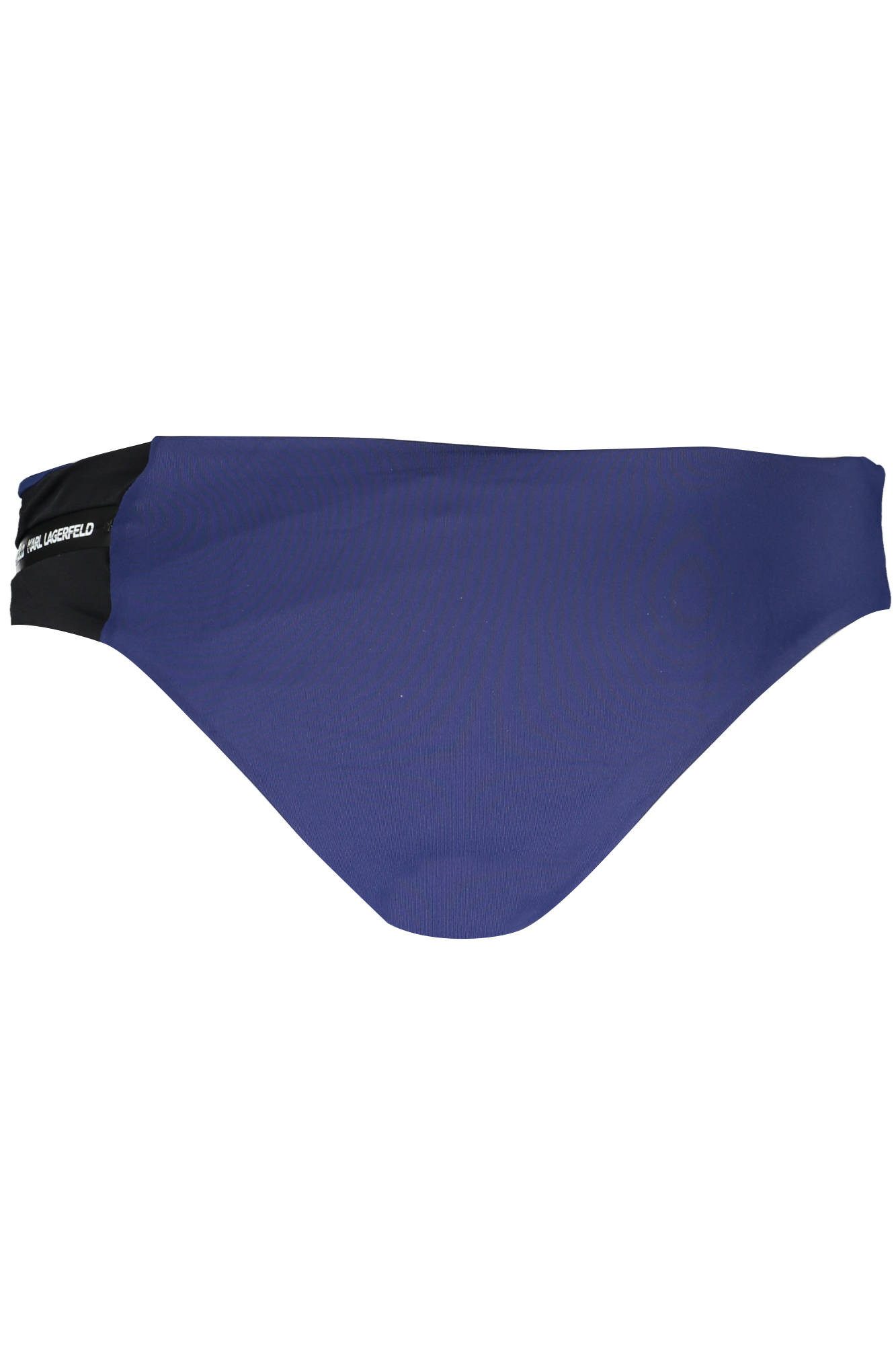 KARL LAGERFELD Badeanzug Elegante Damen-Badehose in Blau mit kontrastierenden Details