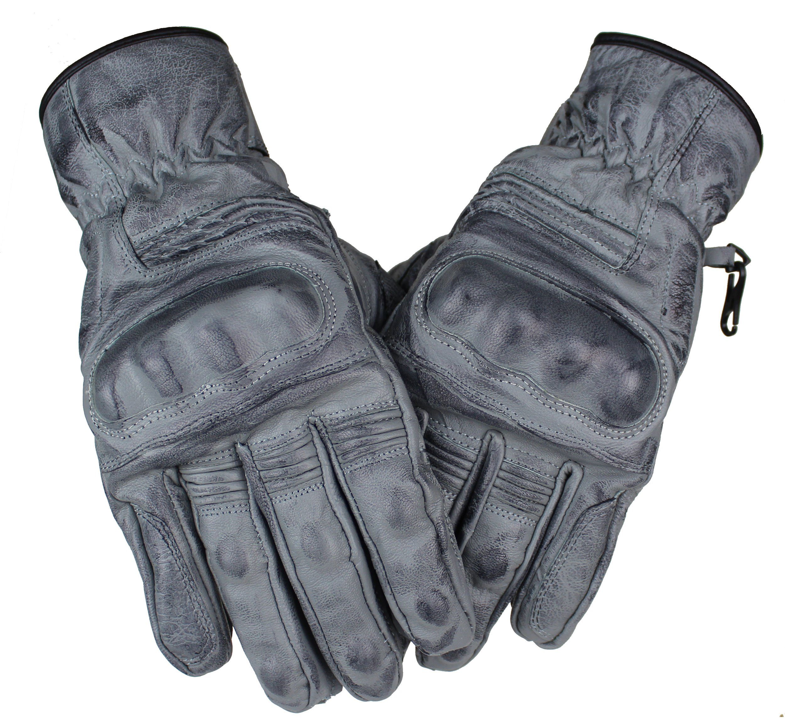 Alpha Speeds Motorradhandschuhe Biker Motorrad Leder Handschuhe Custom Retr günstig online kaufen