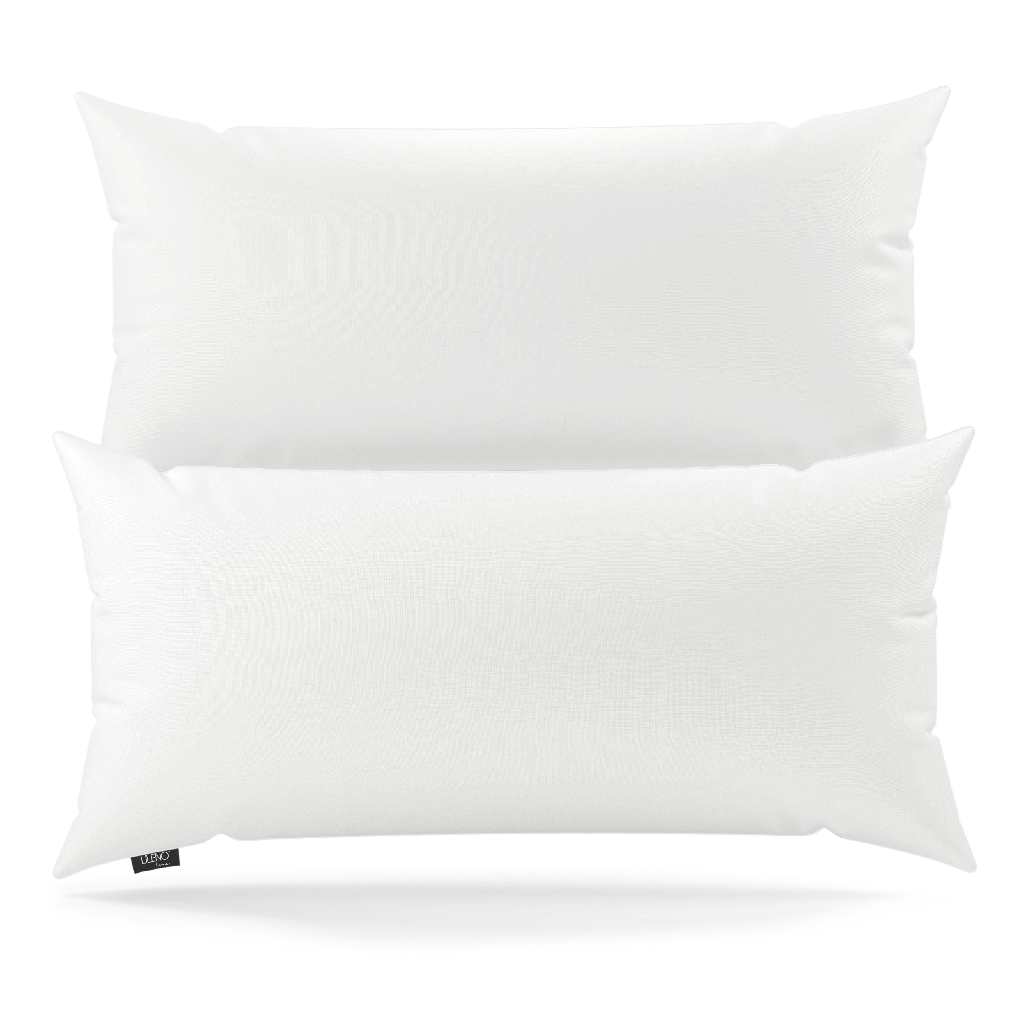 LILENO HOME 3-Kammer-Kopfkissen - Daunenkissen 40x80 & Daunenkissen 80x80 - günstig online kaufen