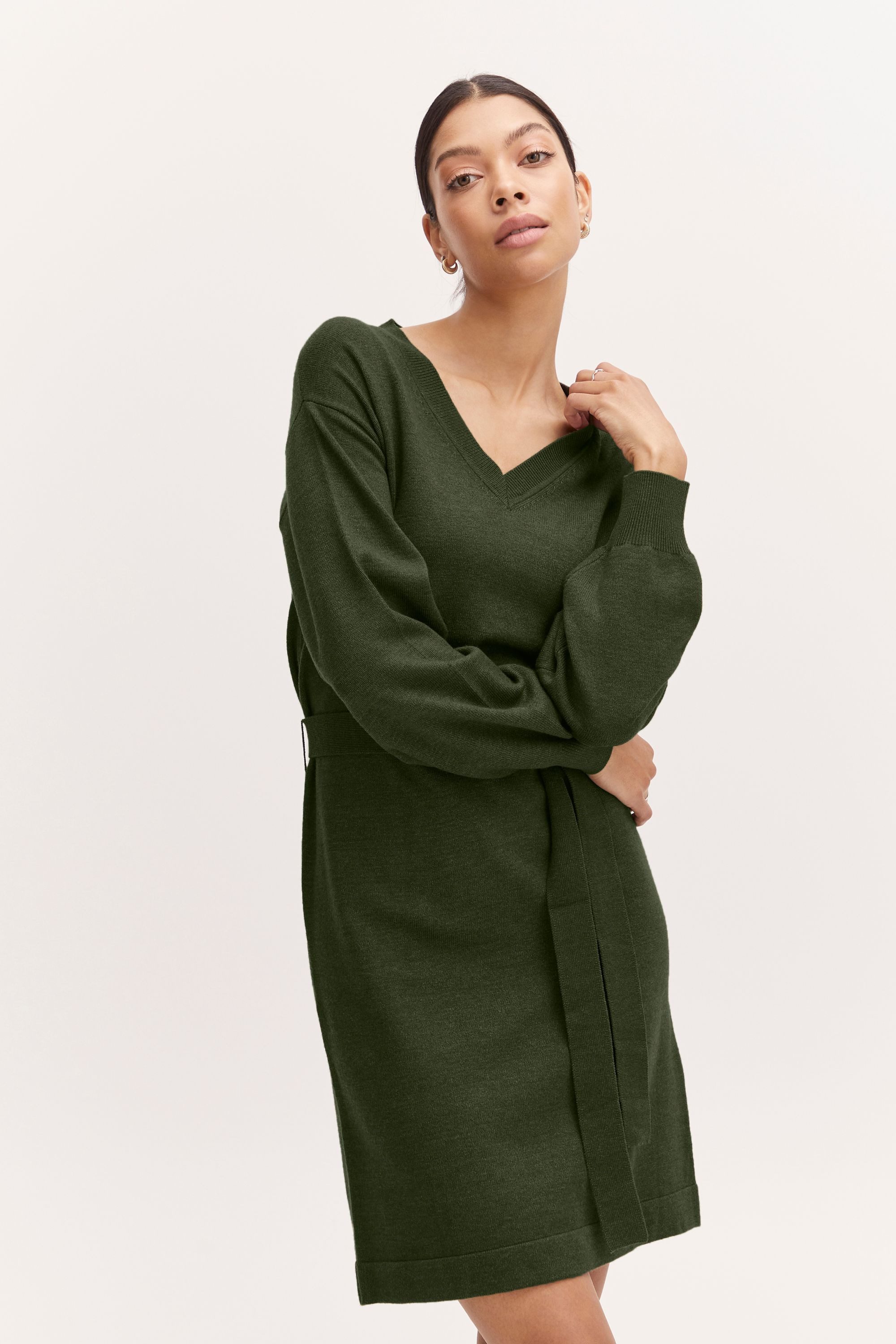 Strickkleid BYNONINA VNECK DRESS - 20811914