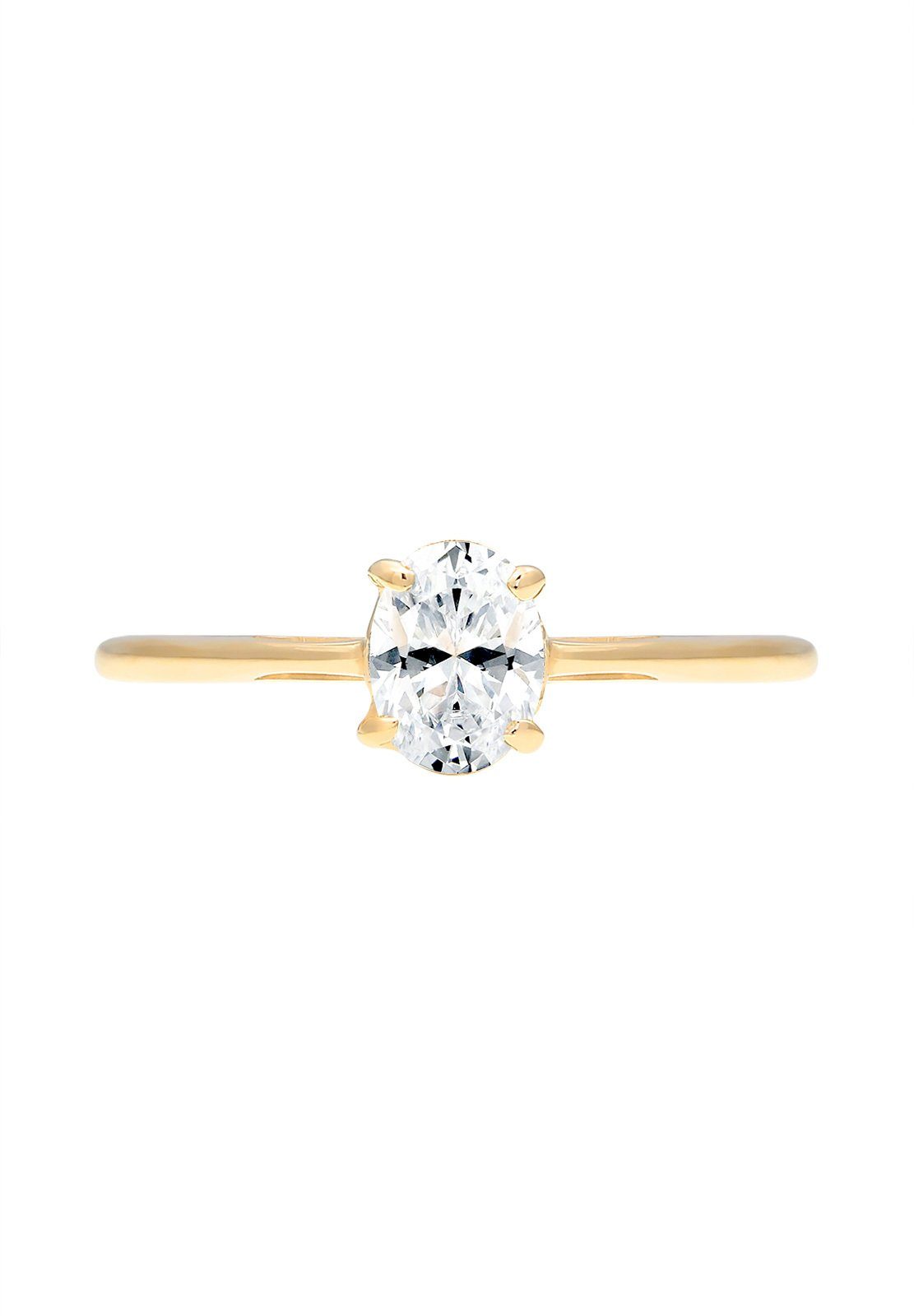 Elli Premium Verlobungsring Verlobungsring Topas Weiß 585 Gelbgold günstig online kaufen