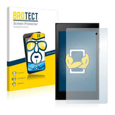 BROTECT Schutzfolie für ASUS MeMo Pad 7 ME572C ME572CL LTE, Displayschutzfolie, 2 Stück, Folie klar