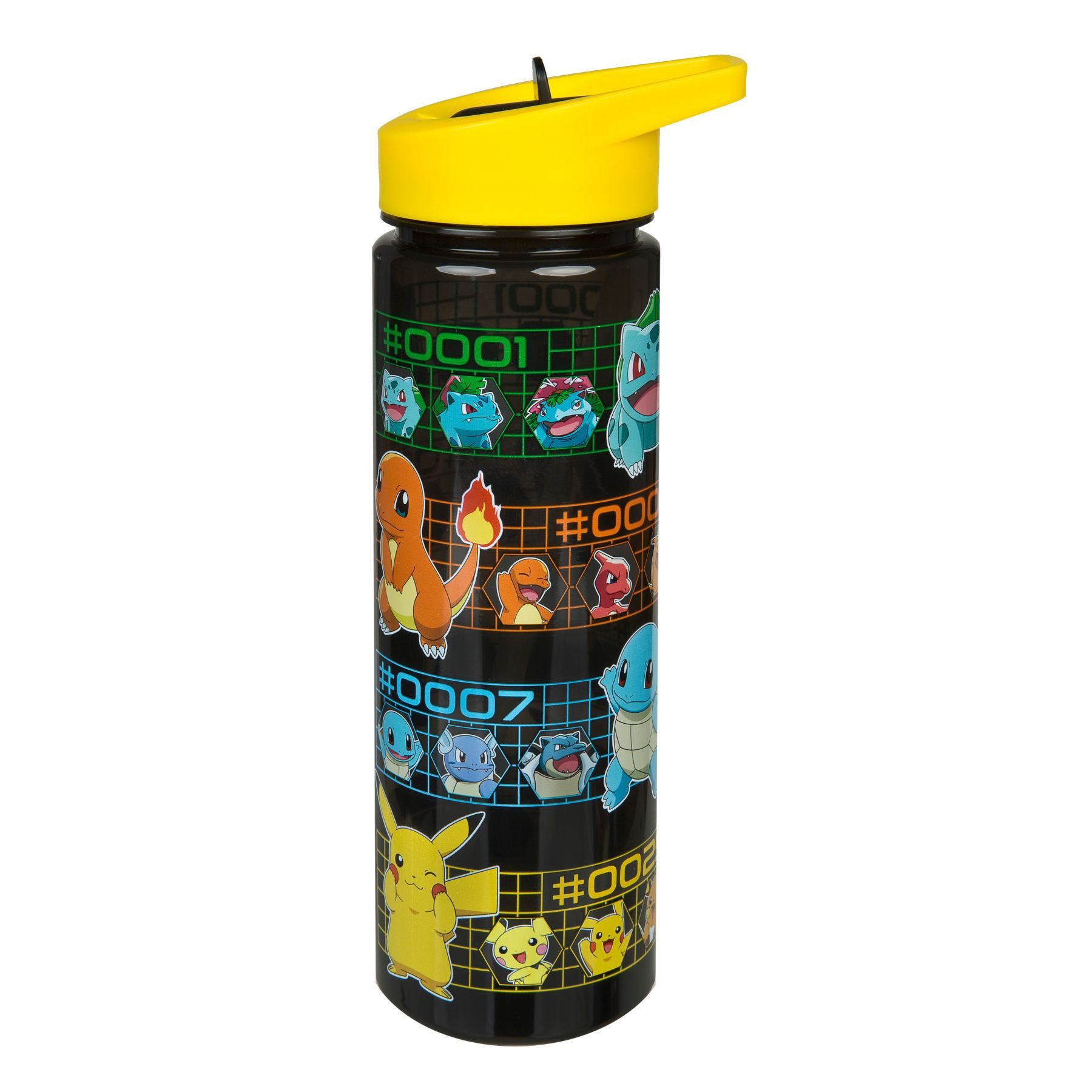 POKEMON JUEGO DE CARTAS Trinkflasche 600 ml Trinkflasche mehrfarbig Wasserflasche für Alltag