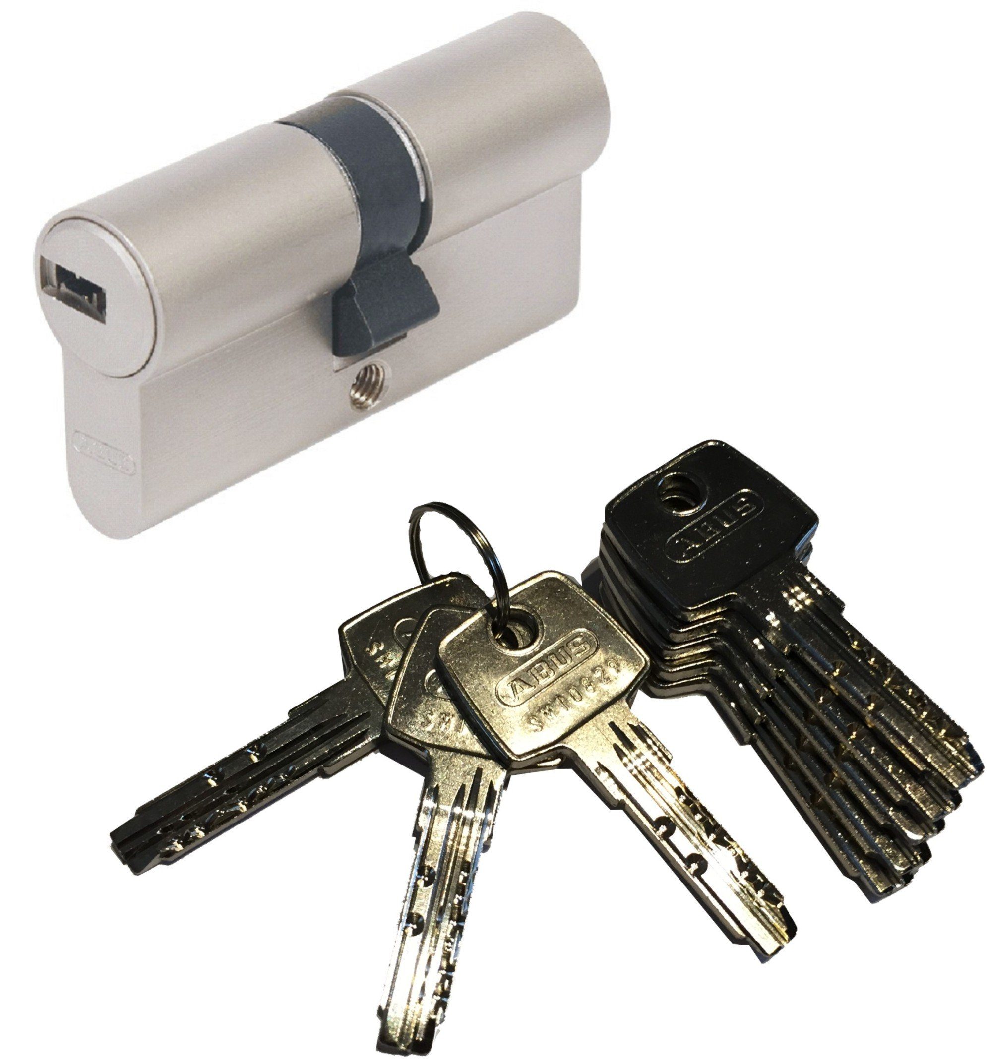 ABUS Profilzylinder ABUS EC550 Doppelzylinder versch. Längen, mit 3-10 Schlüssel, N+G, Verschiedenschließend