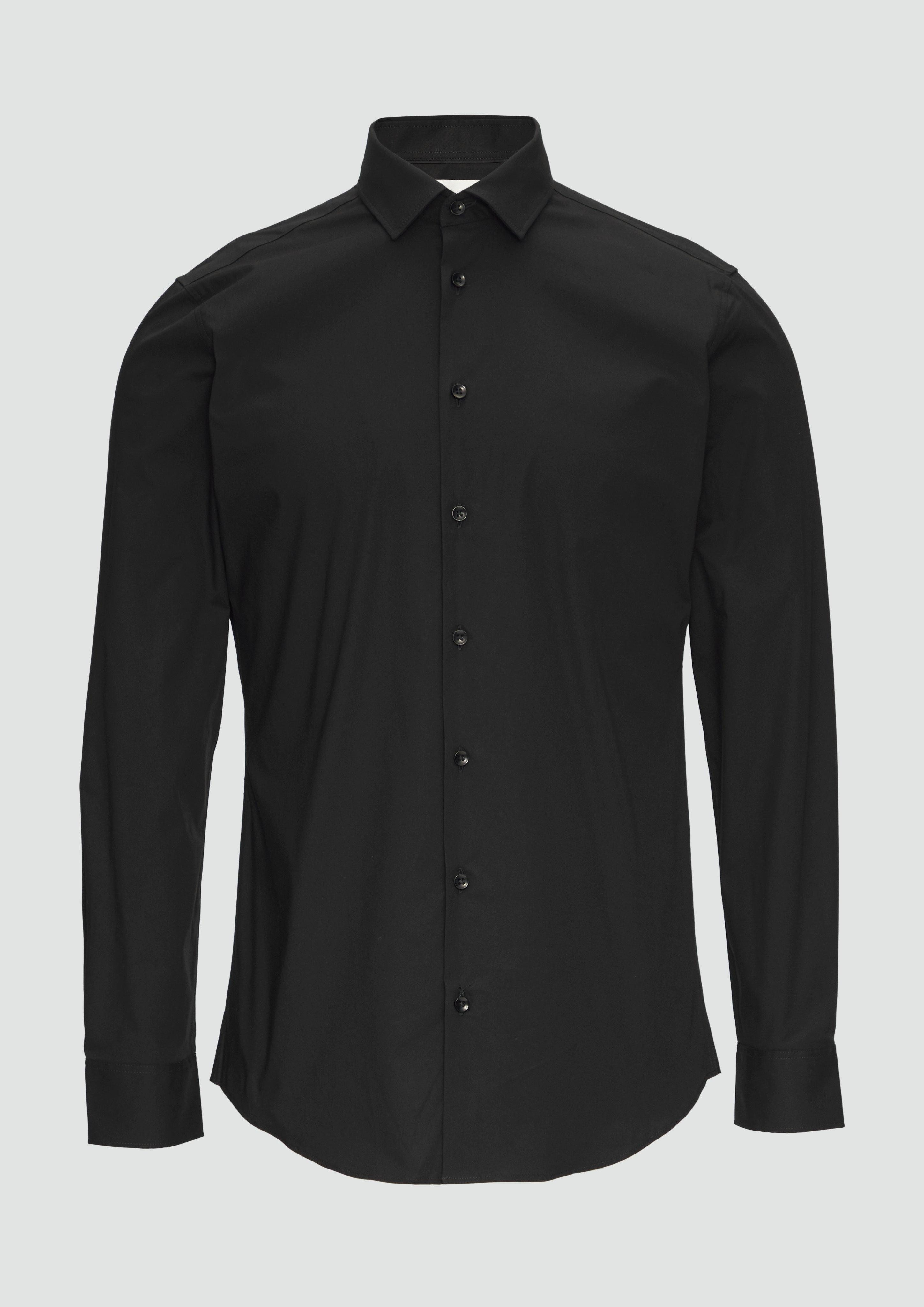 s.Oliver BLACK LABEL Langarmhemd Tailored Fit: günstig online kaufen