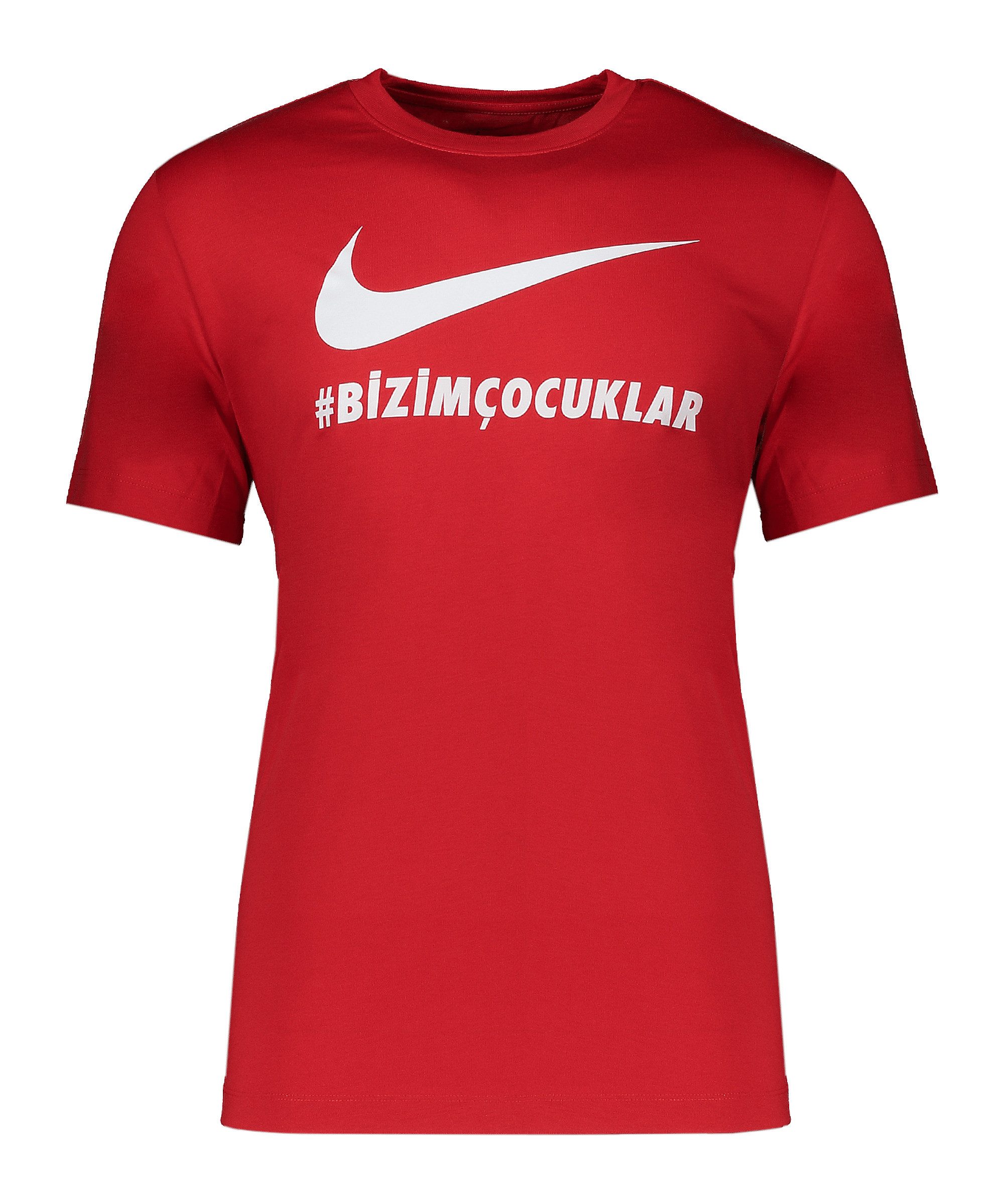 Nike T-Shirt Nike Performance TFF Swoosh T-Shirt Kurzarm-Shirts Polyester