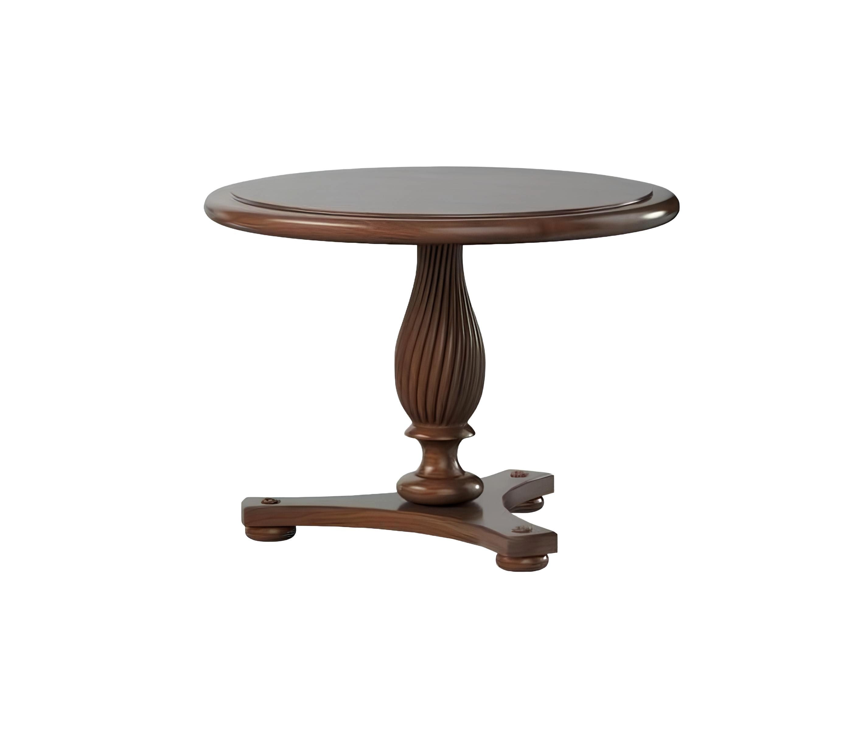 Xlmoebel Couchtisch Runder Kaffeetisch aus Holz mit modernem Design für das Wohnzimmer (Couchtisch), Hergestellt in Europa