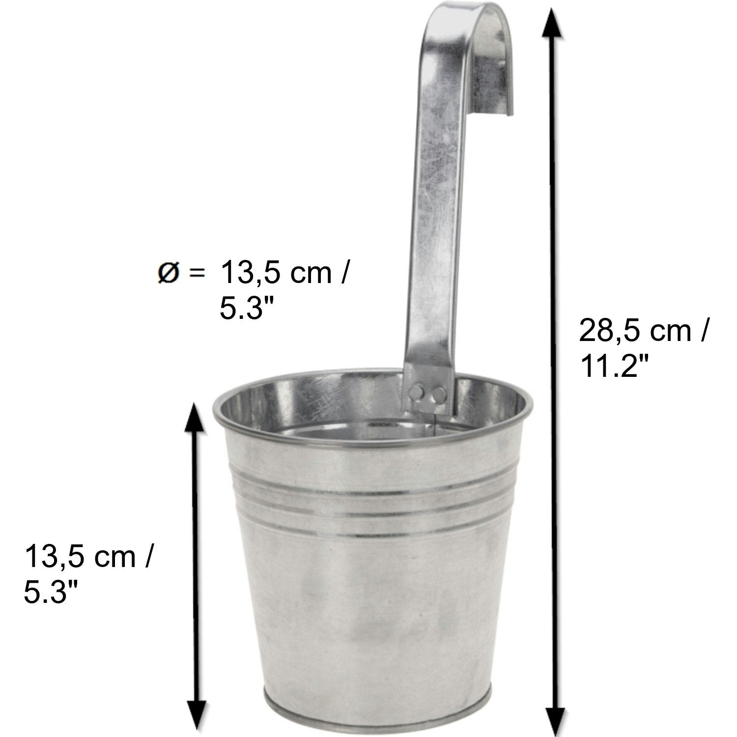 Kamelio Blumentopf Blumentopf hängend Balkon Hängetopf günstig online kaufen