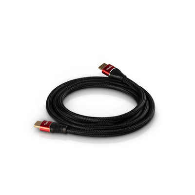 Teufel HDMI-2.0-Rundkabel 1,5 m Audio-Kabel, (150 cm)