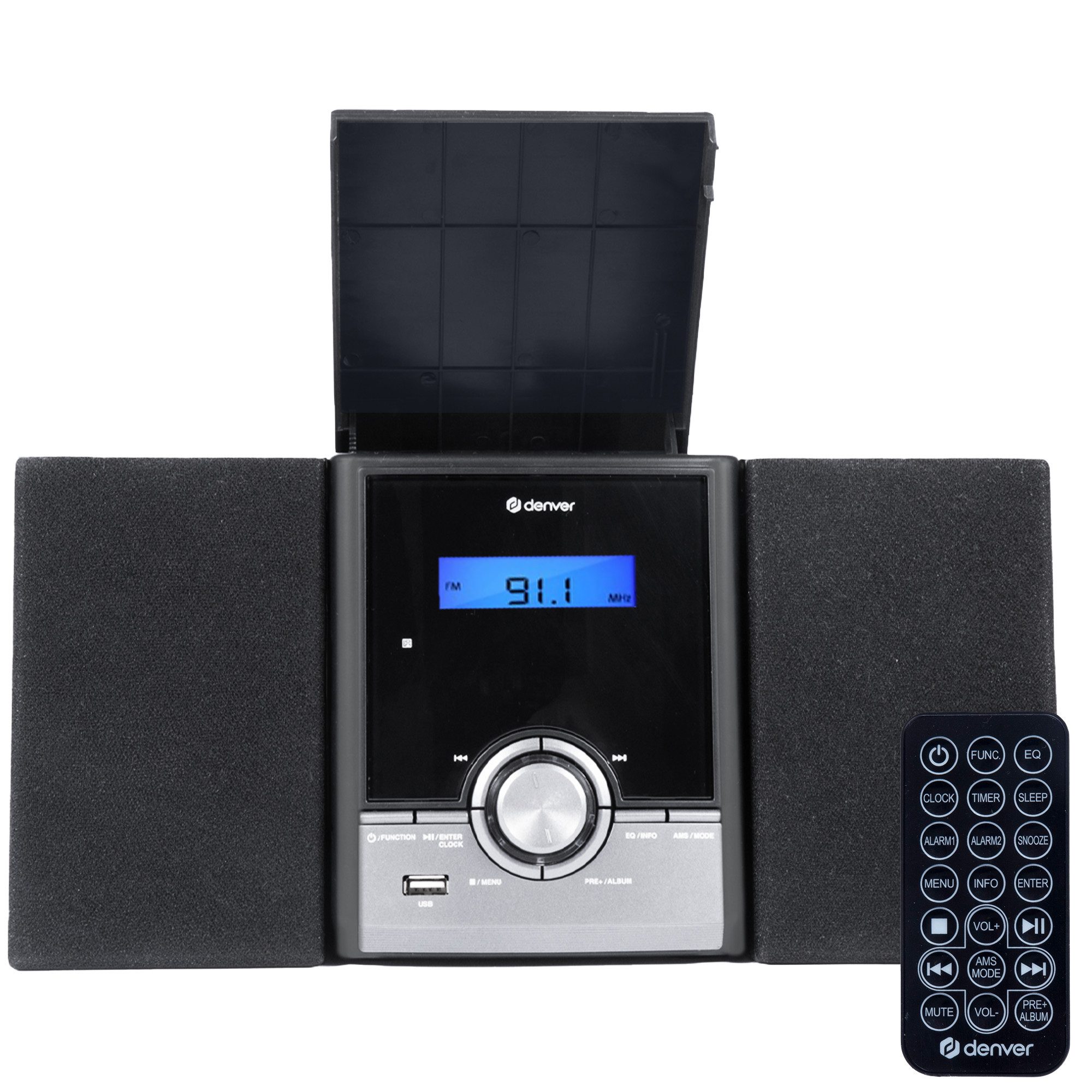 Denver MDA-285 Stereoanlage (FM, DAB, 10 W, einfache Bedienung)