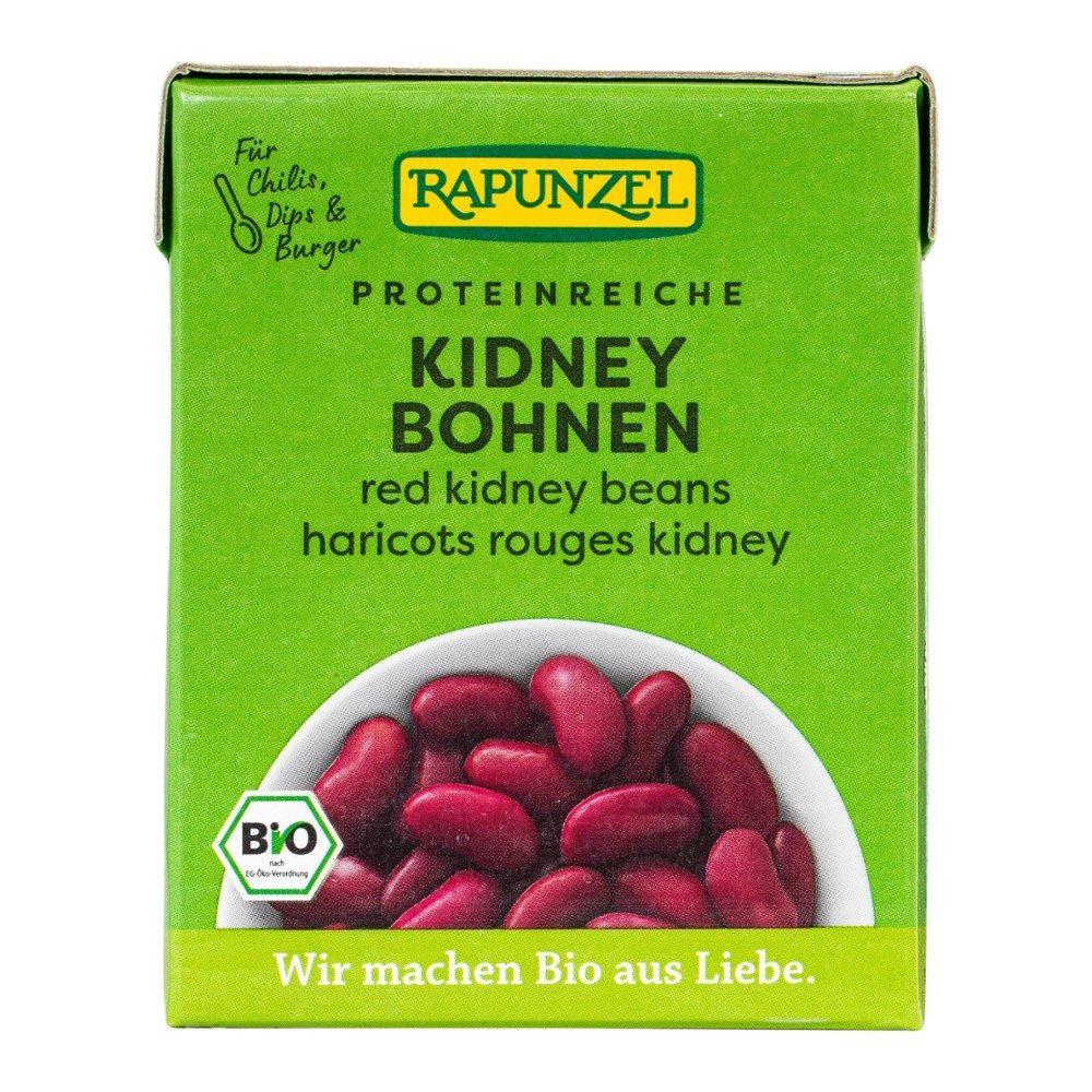 Rapunzel Gemüsekonserve Rote Kidney Bohnen - Tetra Pak 380g