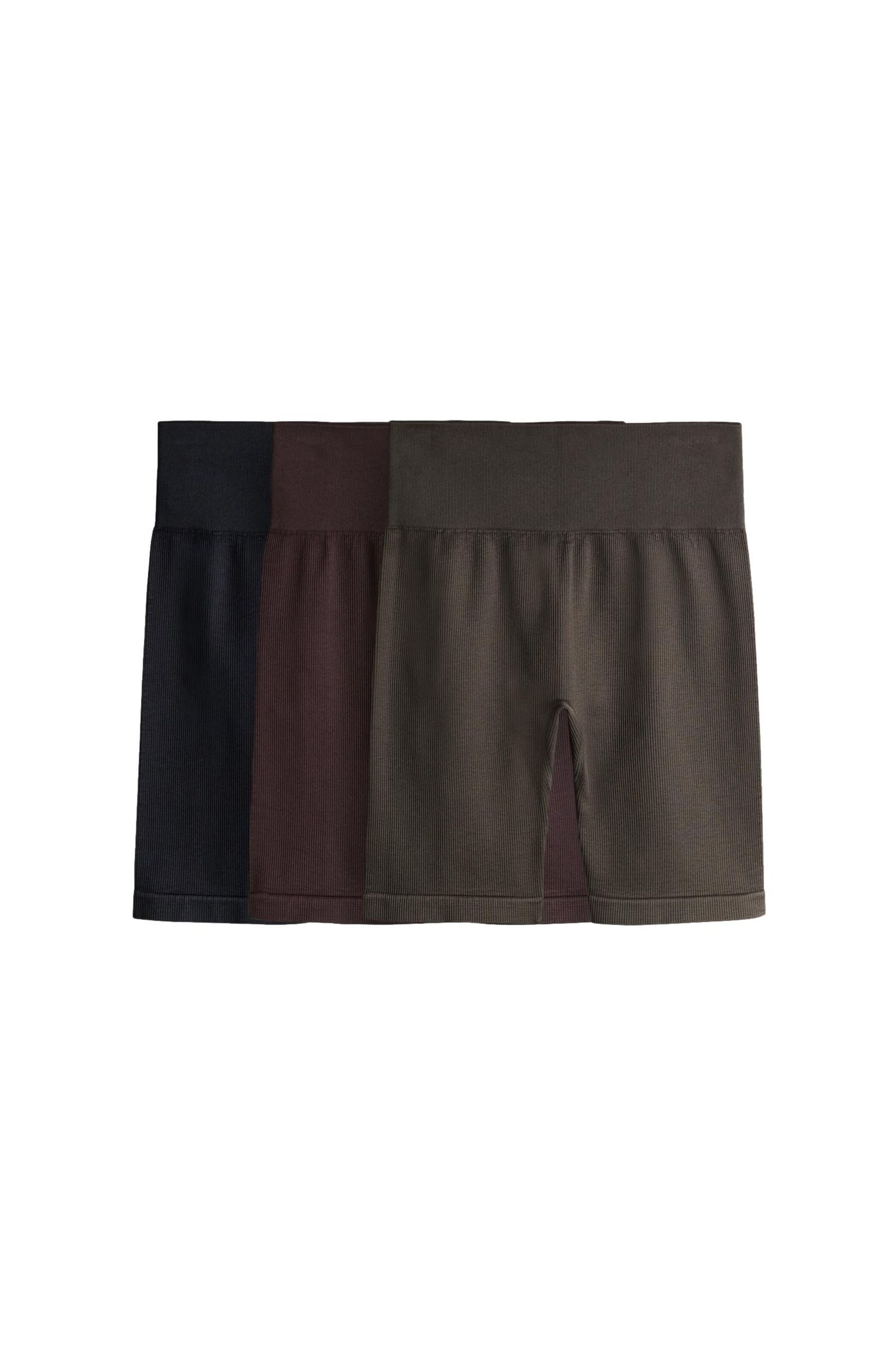 The Set Funktionsshorts The Set Gerippte Active Radlershorts, 3er-Pack (3-tlg)