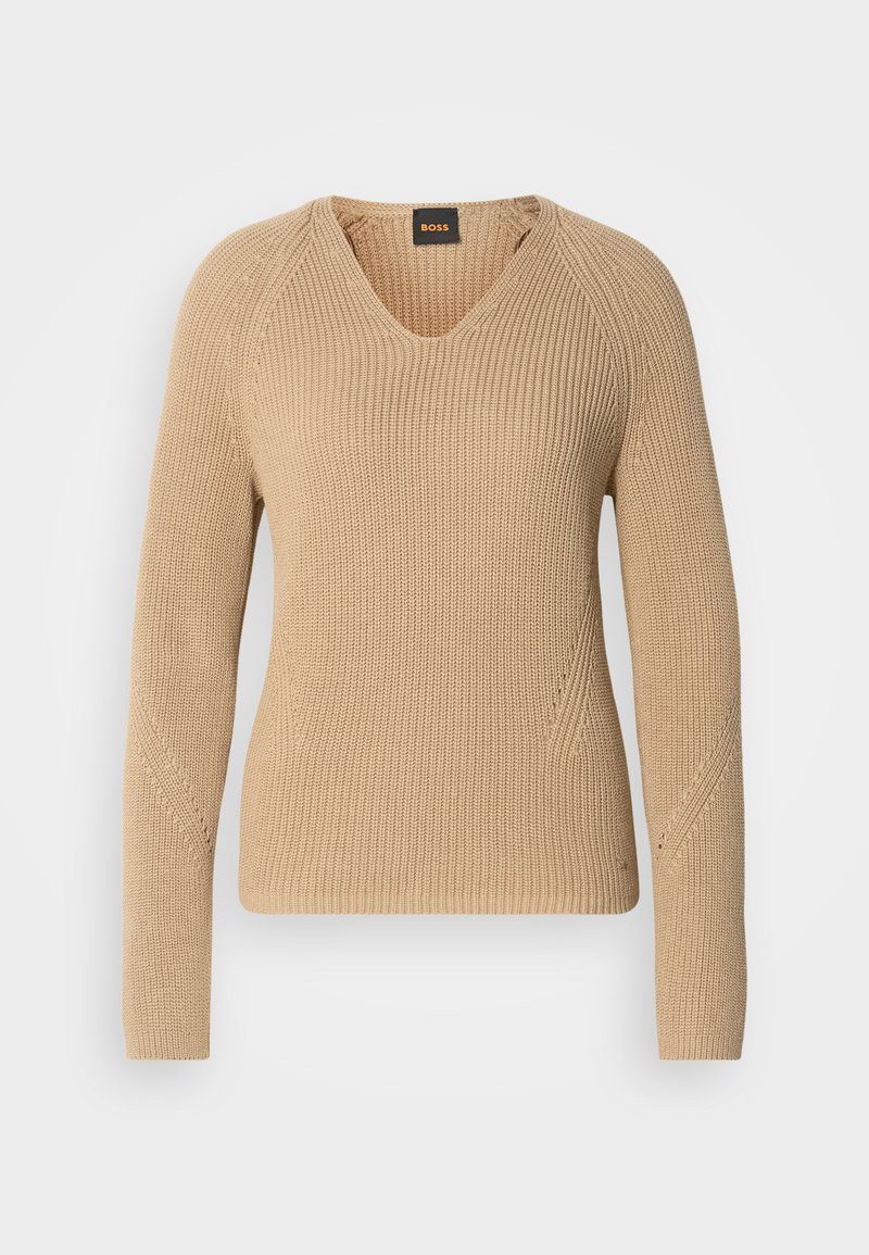 BOSS ORANGE Strickpullover Strickpullover Fardellina - Regular Fit