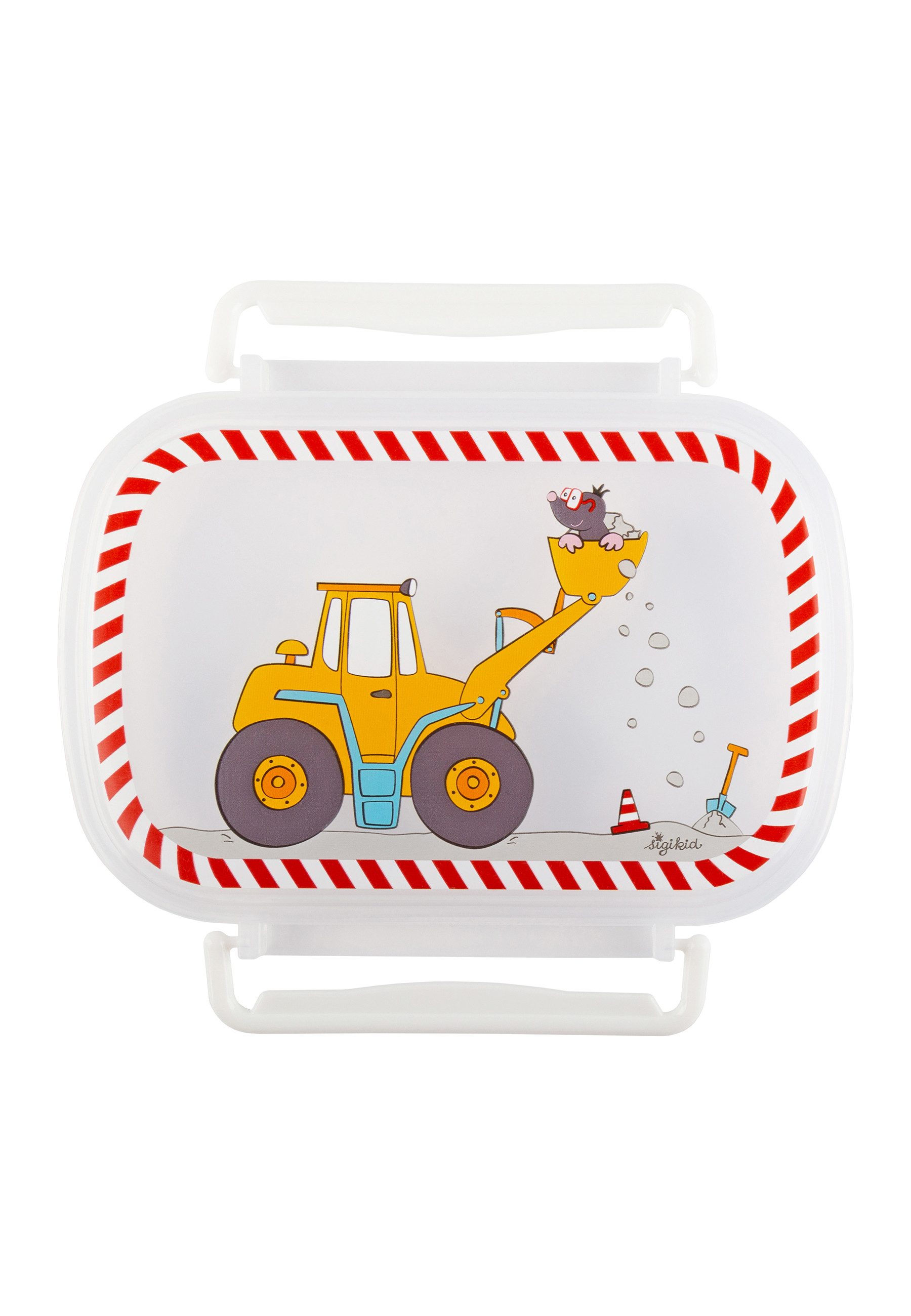 Sigikid Lunchbox Brotdose mit Rohkostschälchen für Kinder Unisex, 100% Polypropylen, (1-tlg)