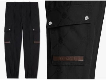 Berluti Loungehose BERLUTI Signature Wool Leather Cargo Trousers Pants Hose Crest Embroid