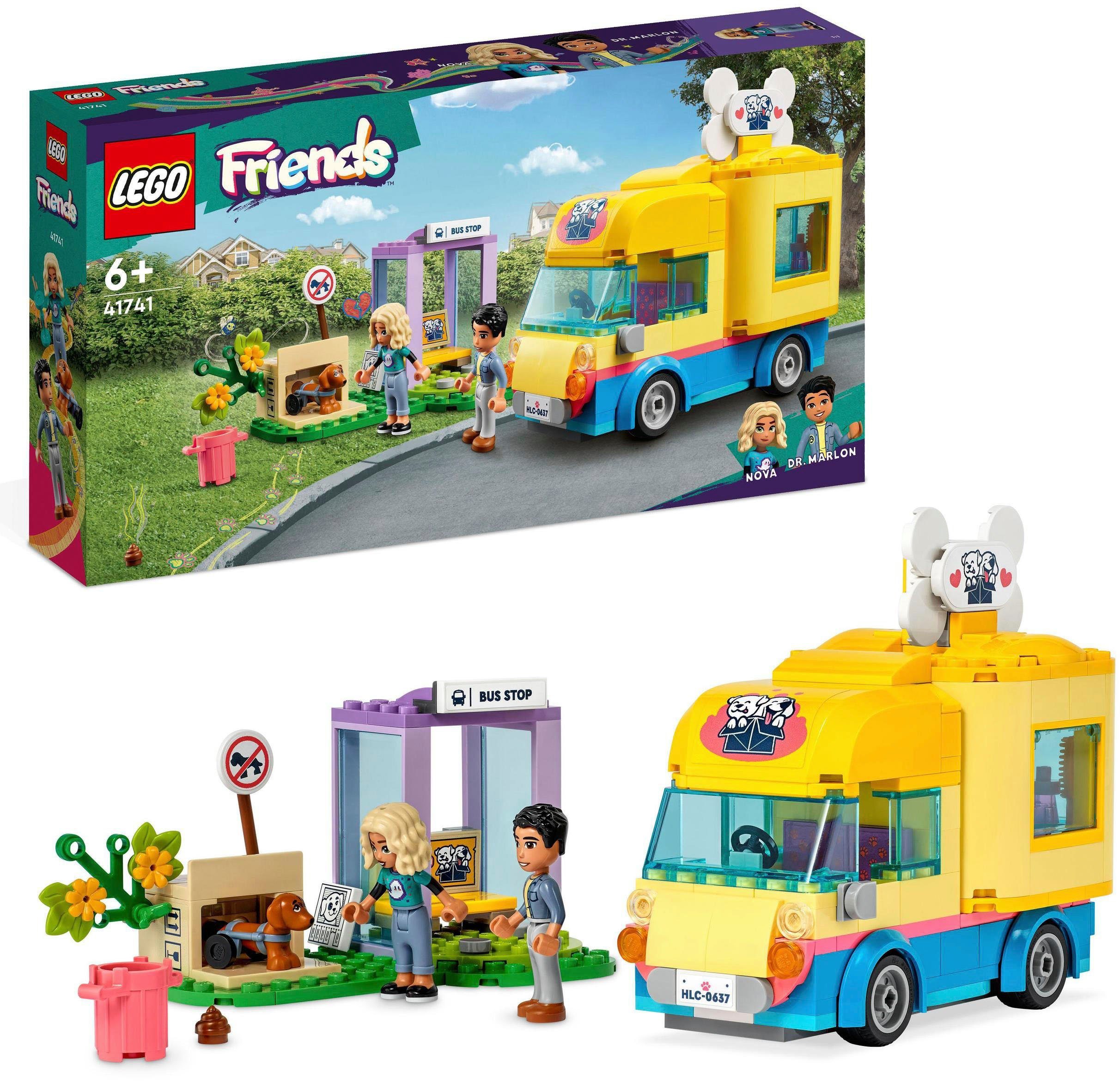 Hunderettungswagen (41741), LEGO® Friends Konstruktionsspielsteine