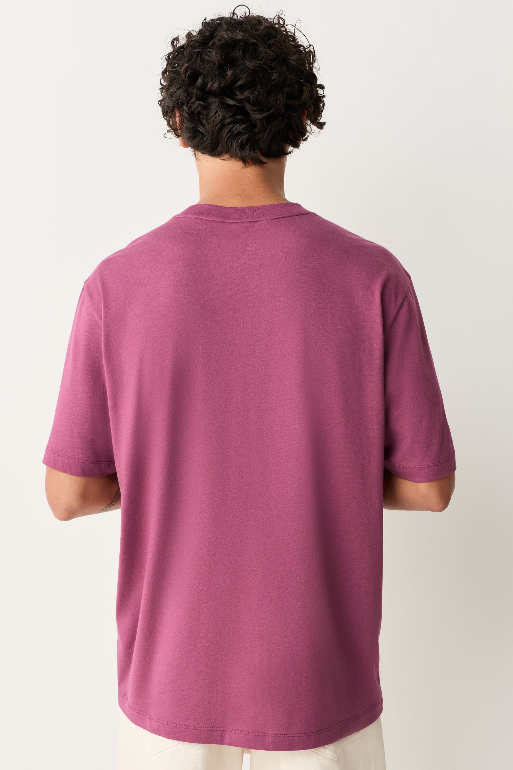 Next T-Shirt Leichtes T-Shirt aus Modal-Baumwolle günstig online kaufen