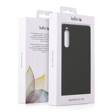 kalibri Handyhülle Hülle für Sony Xperia 10 IV, Aramid Handy Schutzhülle - Smartphone Cover Case